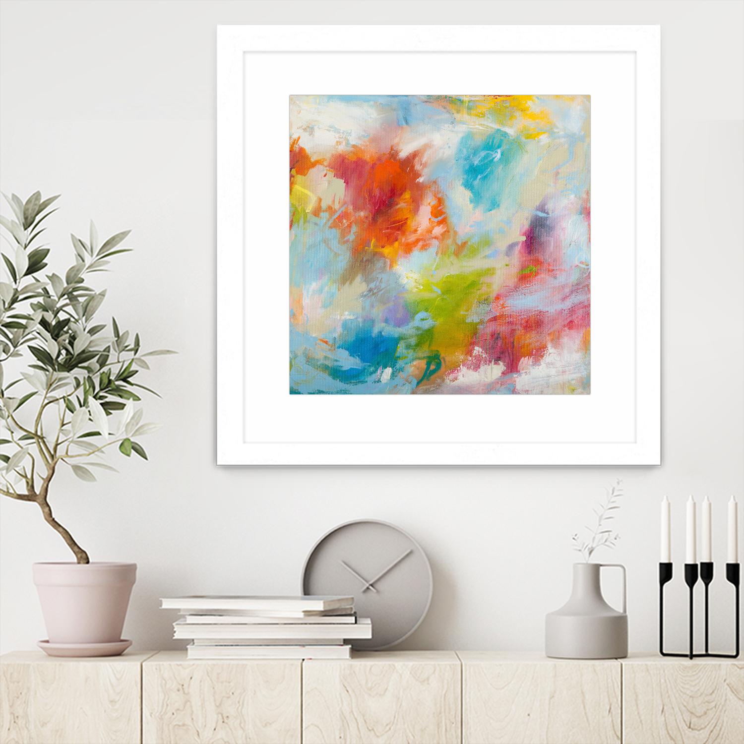 Endless Summer Series No. 1 by Hilma Koelman on GIANT ART - multicolor abstracts; contemporary