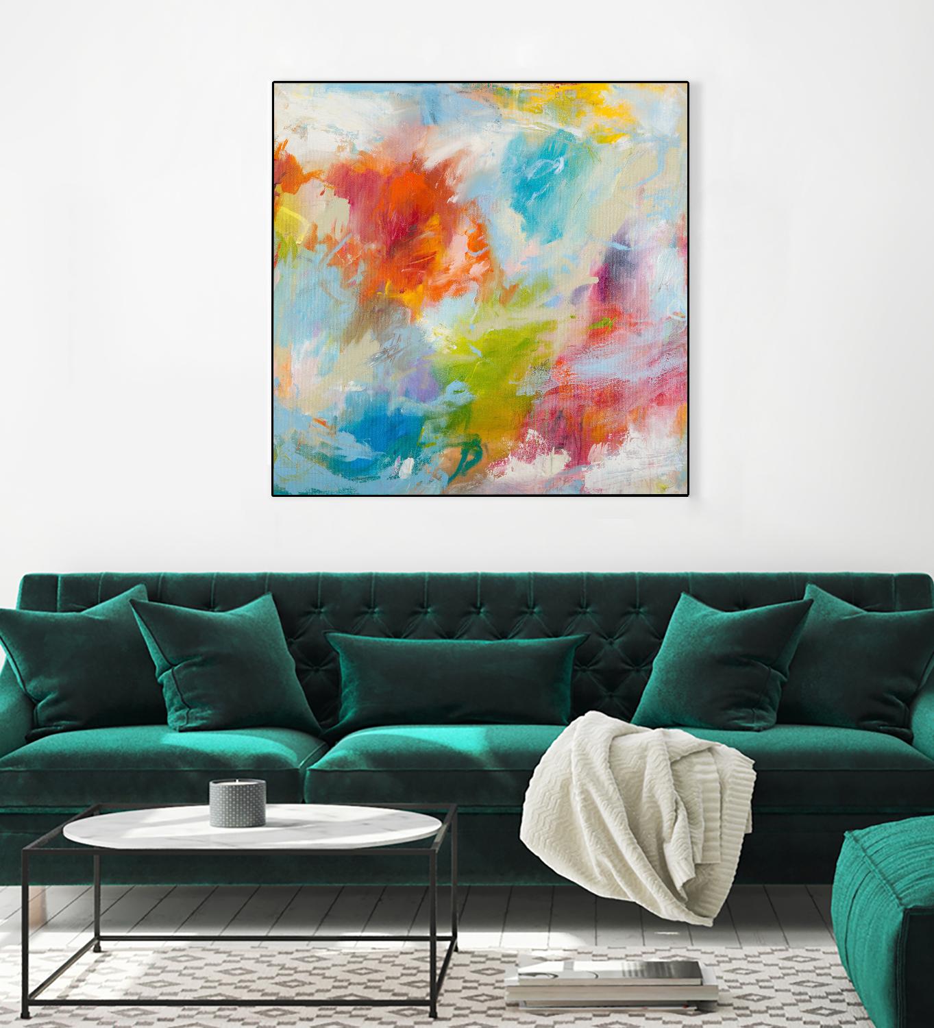 Endless Summer Series No. 1 by Hilma Koelman on GIANT ART - multicolor abstracts; contemporary
