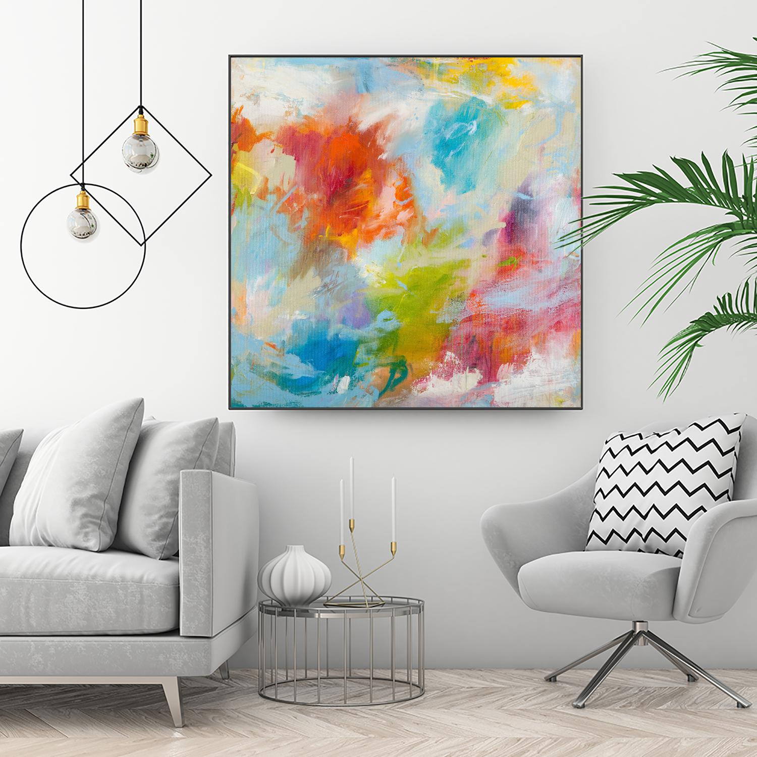 Endless Summer Series No. 1 by Hilma Koelman on GIANT ART - multicolor abstracts; contemporary