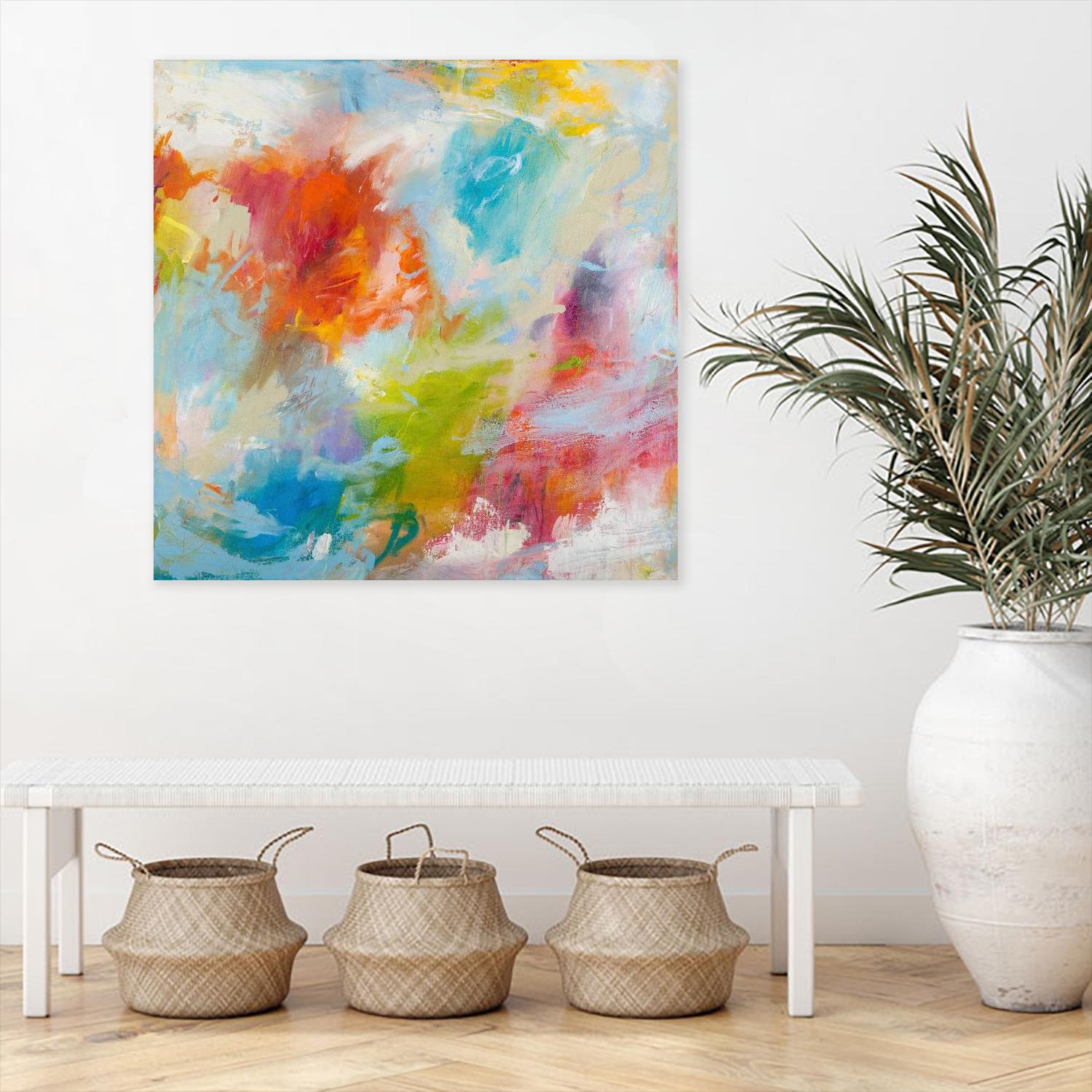 Endless Summer Series No. 1 by Hilma Koelman on GIANT ART - multicolor abstracts; contemporary