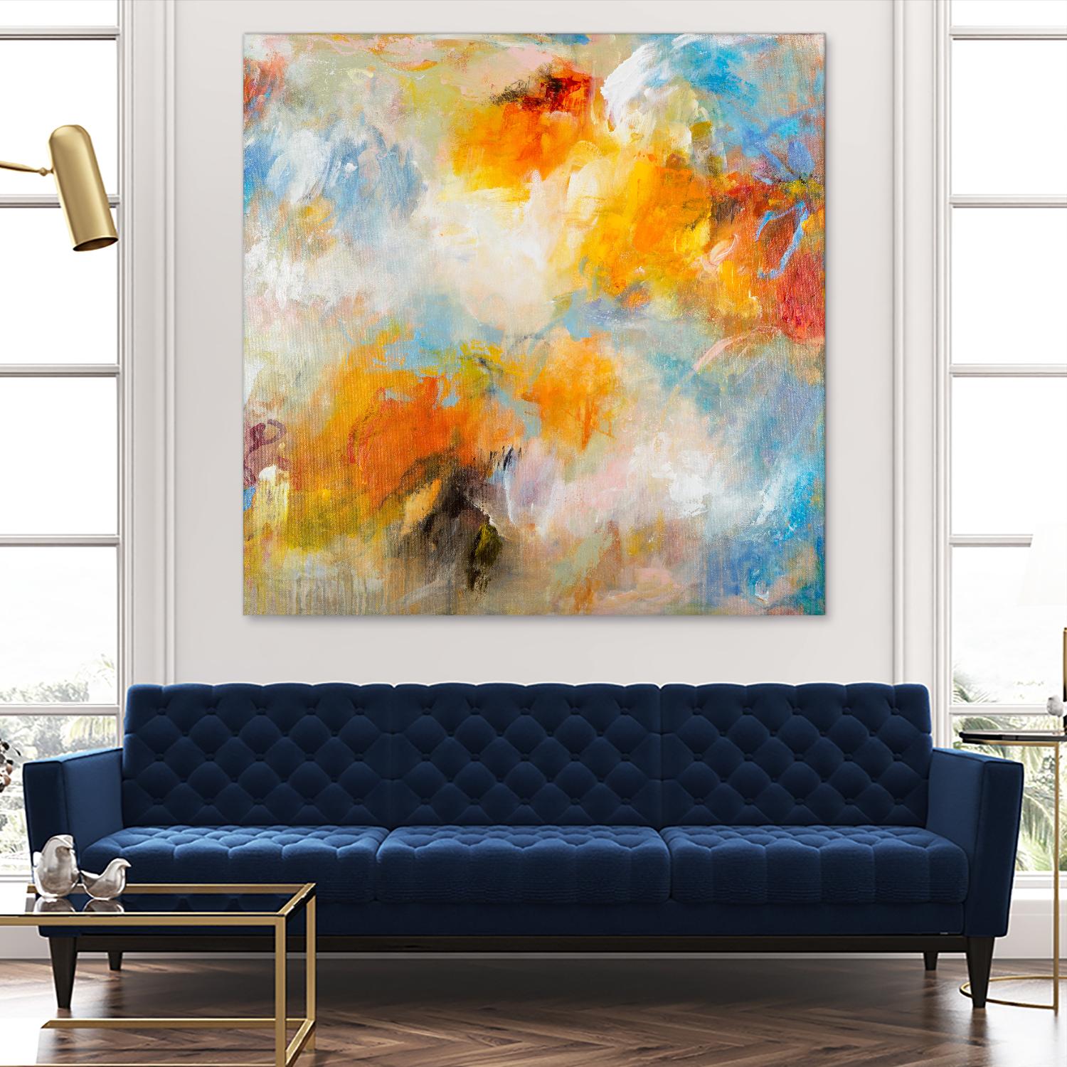 Endless Summer Series No. 3 by Hilma Koelman on GIANT ART - multicolor abstracts; contemporary