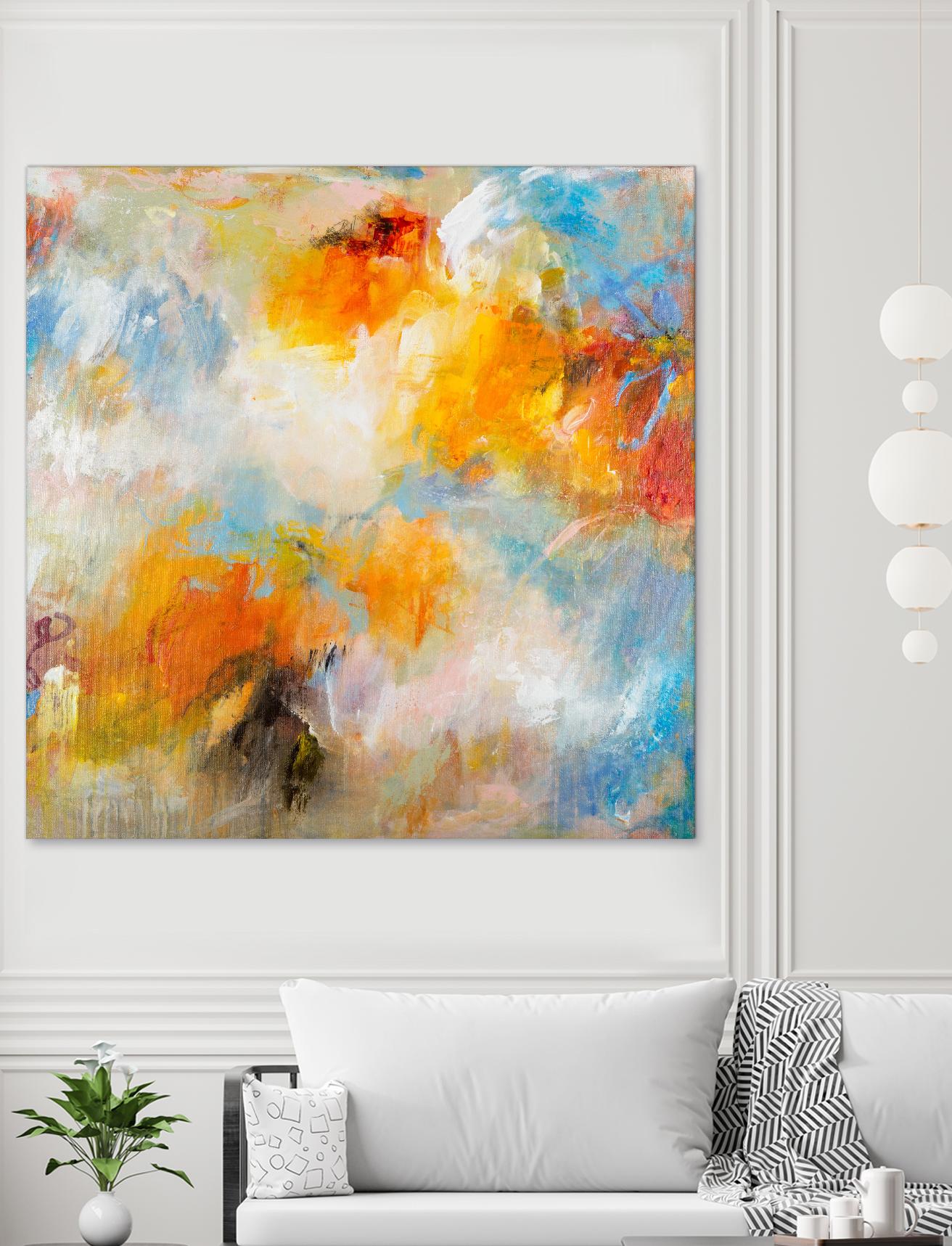 Endless Summer Series No. 3 by Hilma Koelman on GIANT ART - multicolor abstracts; contemporary
