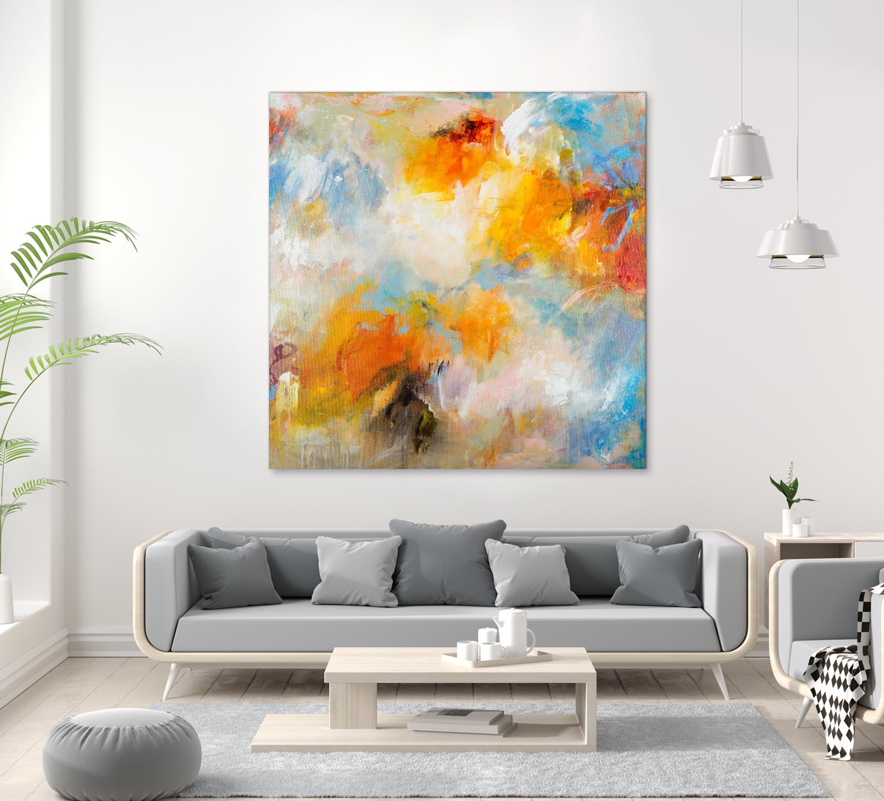 Endless Summer Series No. 3 by Hilma Koelman on GIANT ART - multicolor abstracts; contemporary