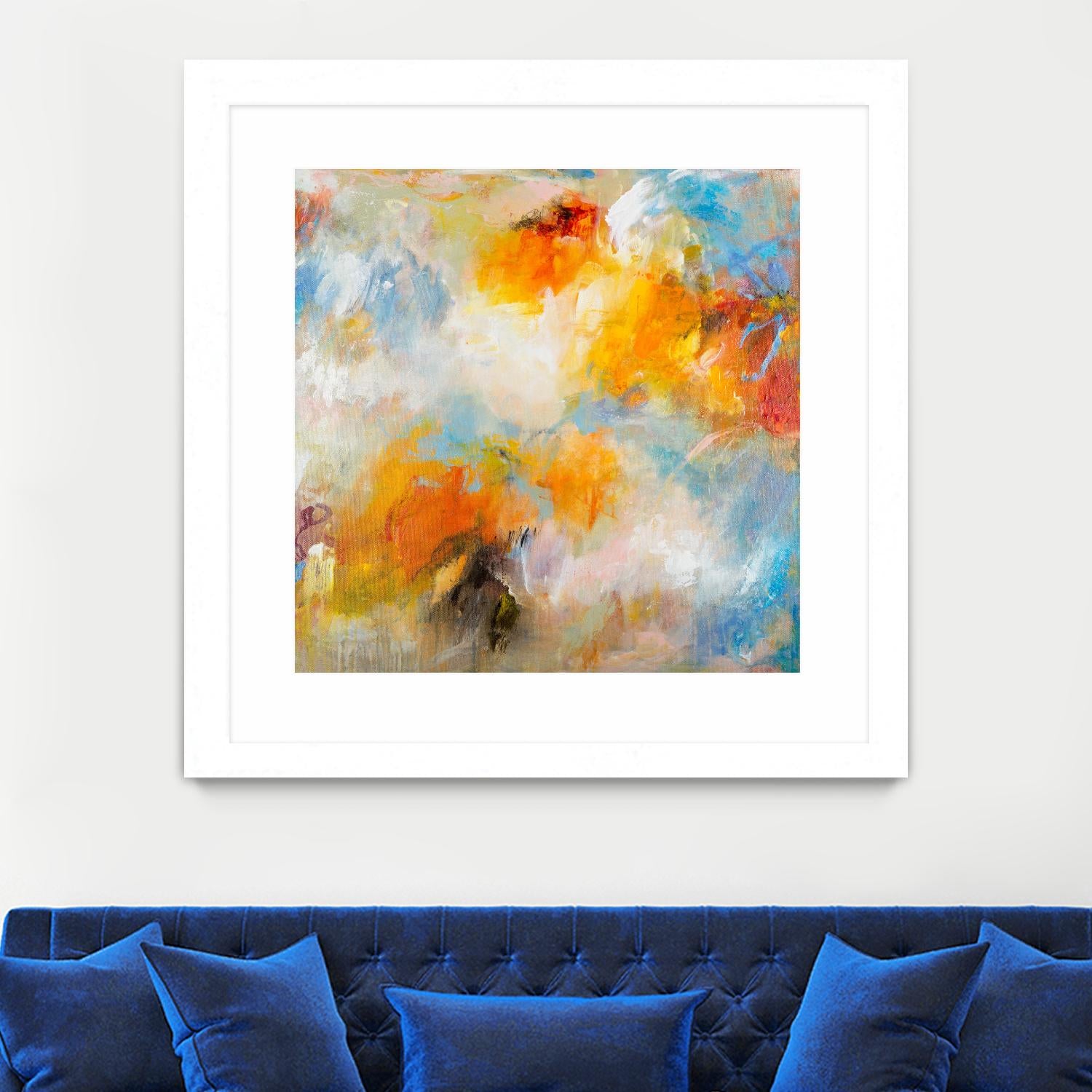 Endless Summer Series No. 3 by Hilma Koelman on GIANT ART - multicolor abstracts; contemporary