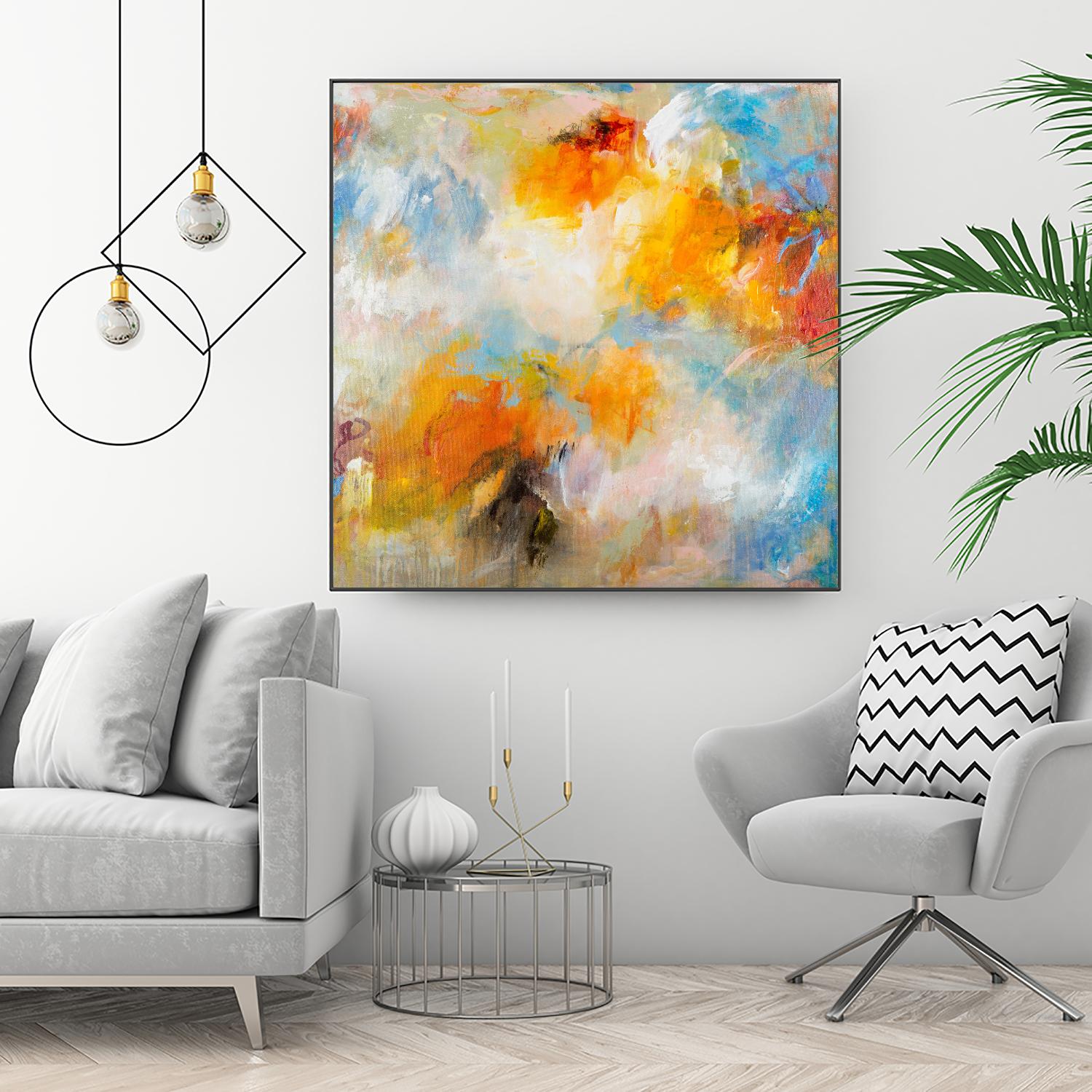 Endless Summer Series No. 3 by Hilma Koelman on GIANT ART - multicolor abstracts; contemporary