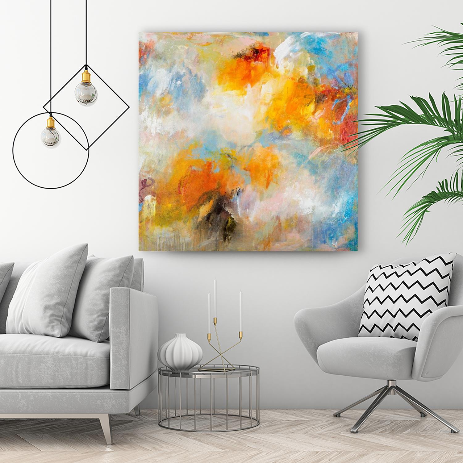 Endless Summer Series No. 3 by Hilma Koelman on GIANT ART - multicolor abstracts; contemporary