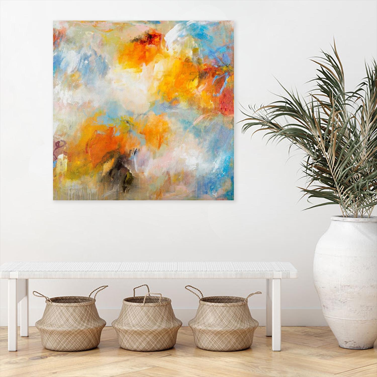 Endless Summer Series No. 3 by Hilma Koelman on GIANT ART - multicolor abstracts; contemporary