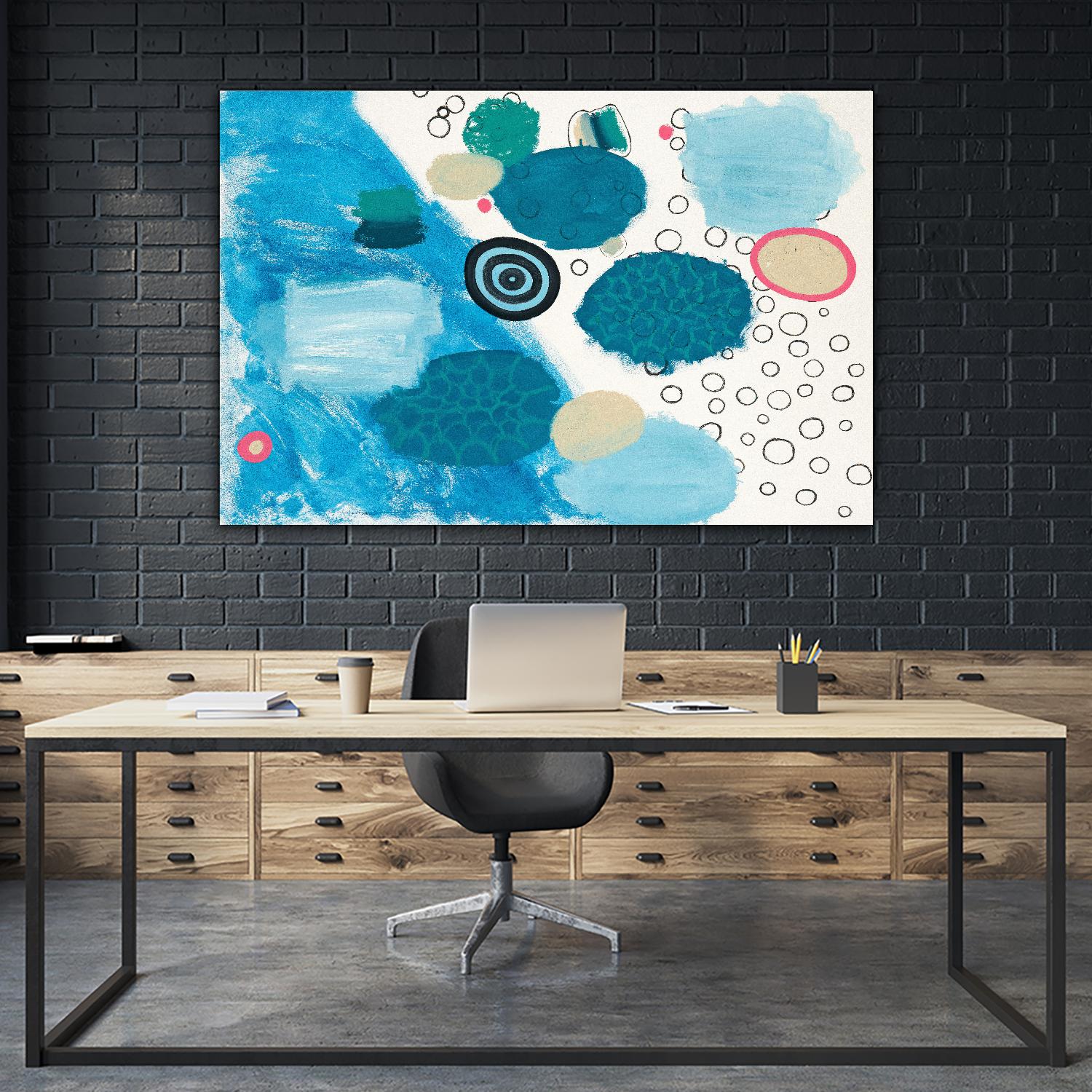 Aftermath by Maggie Kleinpeter on GIANT ART - multicolor abstracts; contemporary