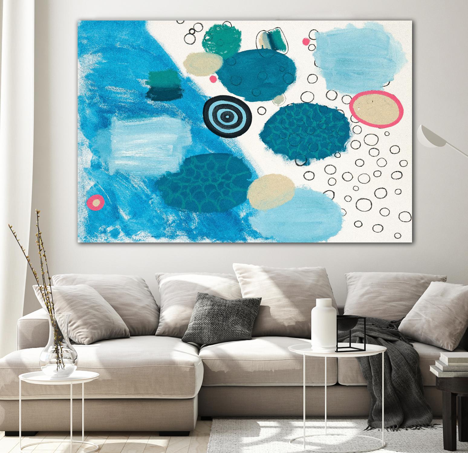 Aftermath by Maggie Kleinpeter on GIANT ART - multicolor abstracts; contemporary