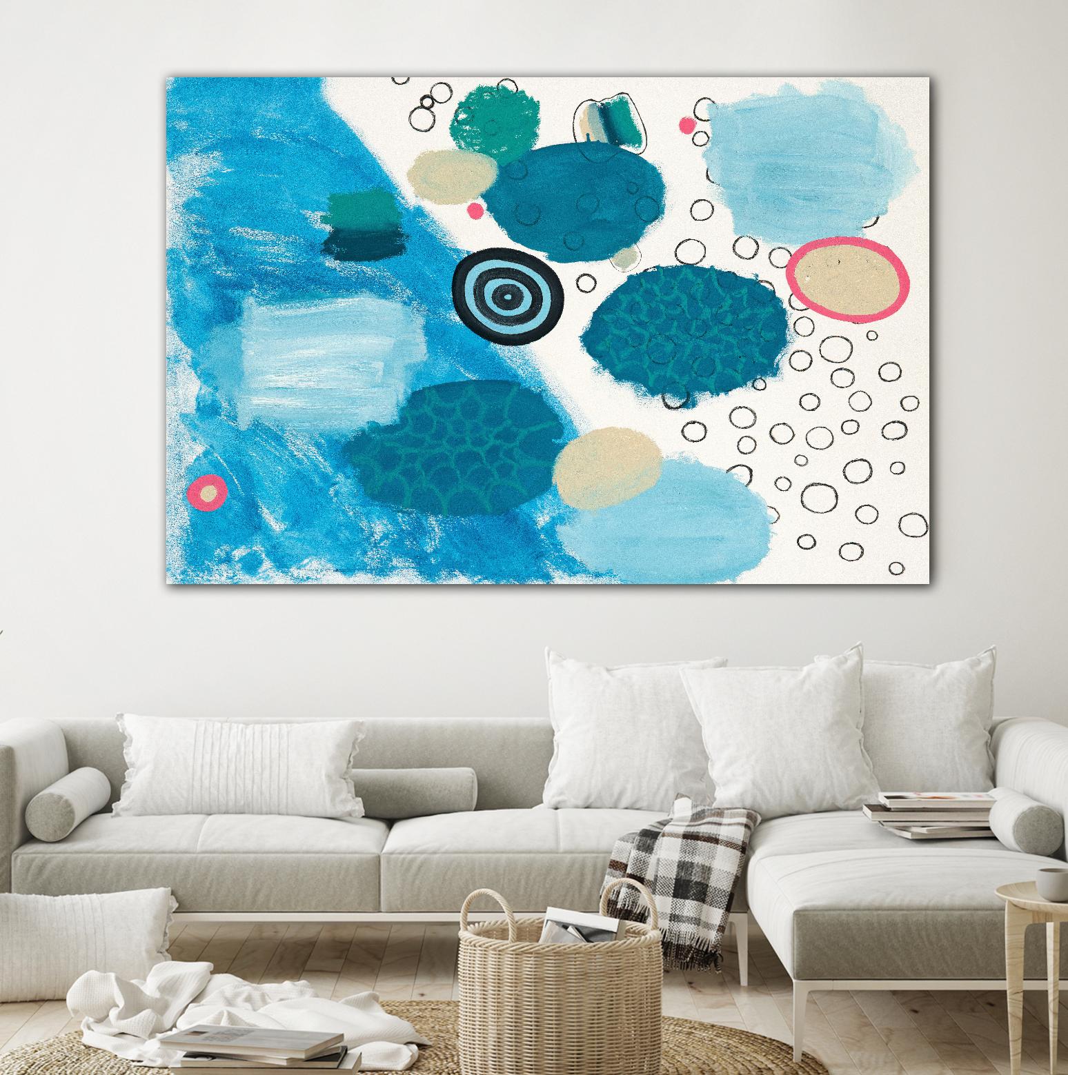 Aftermath by Maggie Kleinpeter on GIANT ART - multicolor abstracts; contemporary