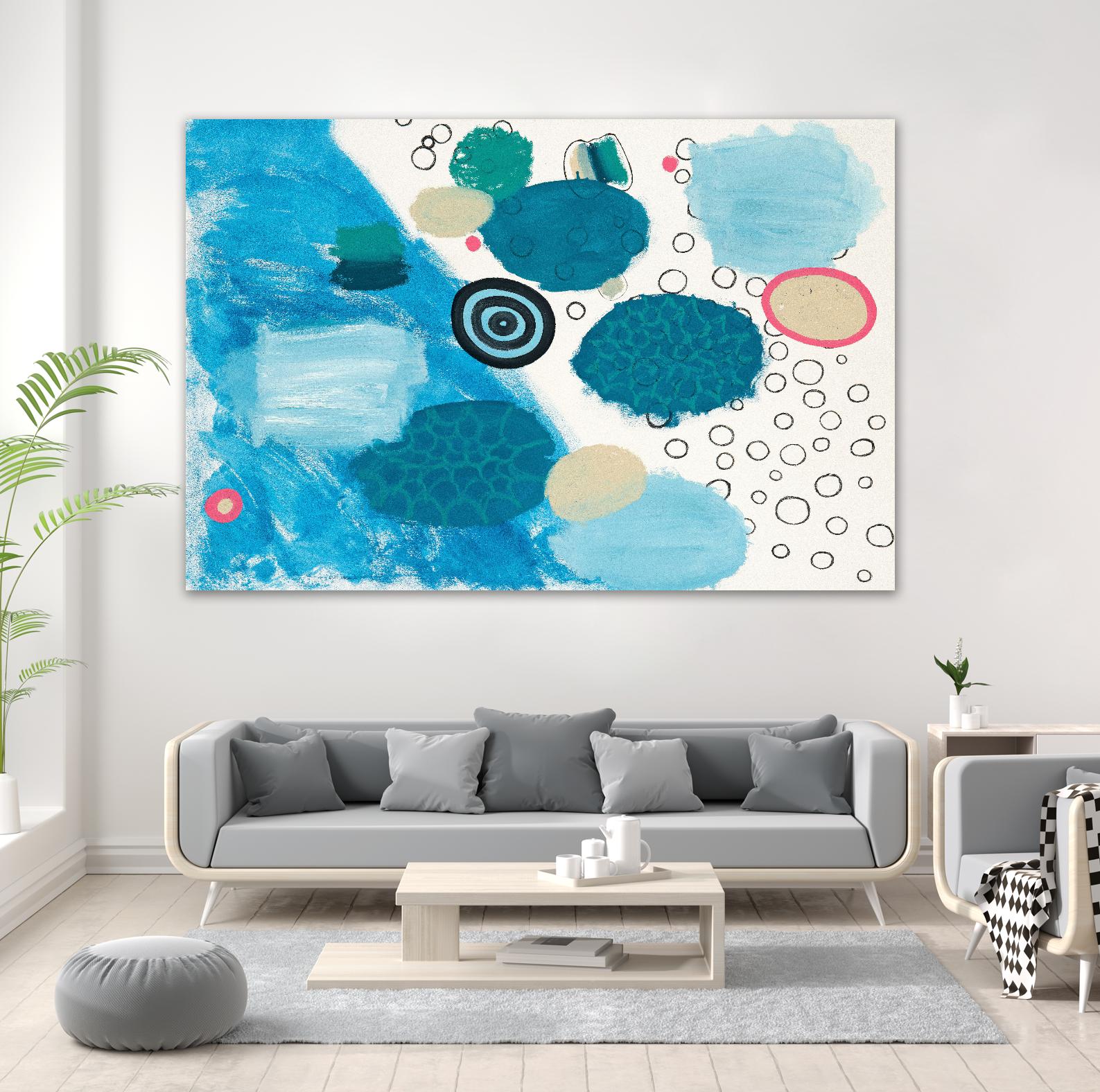 Aftermath by Maggie Kleinpeter on GIANT ART - multicolor abstracts; contemporary