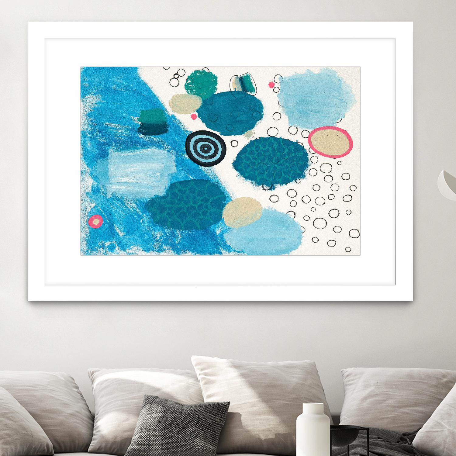 Aftermath by Maggie Kleinpeter on GIANT ART - multicolor abstracts; contemporary