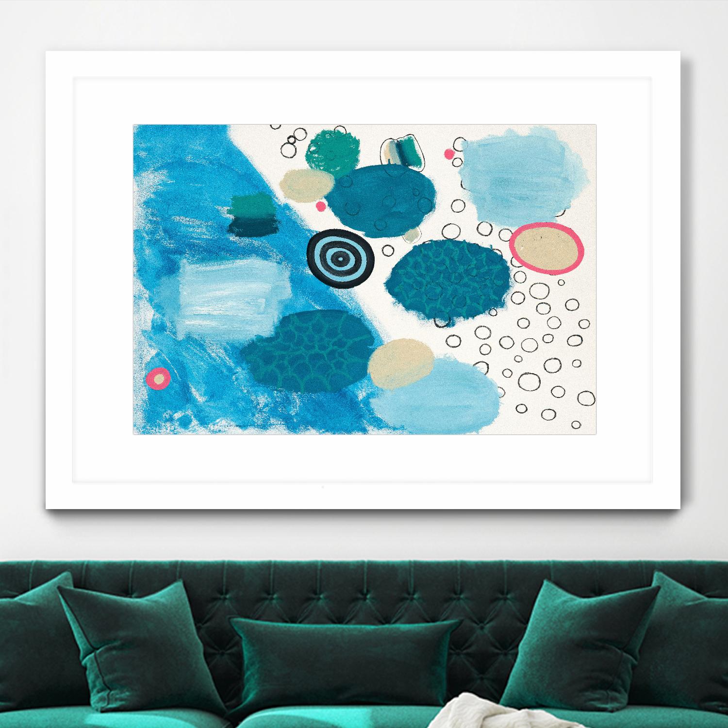 Aftermath by Maggie Kleinpeter on GIANT ART - multicolor abstracts; contemporary