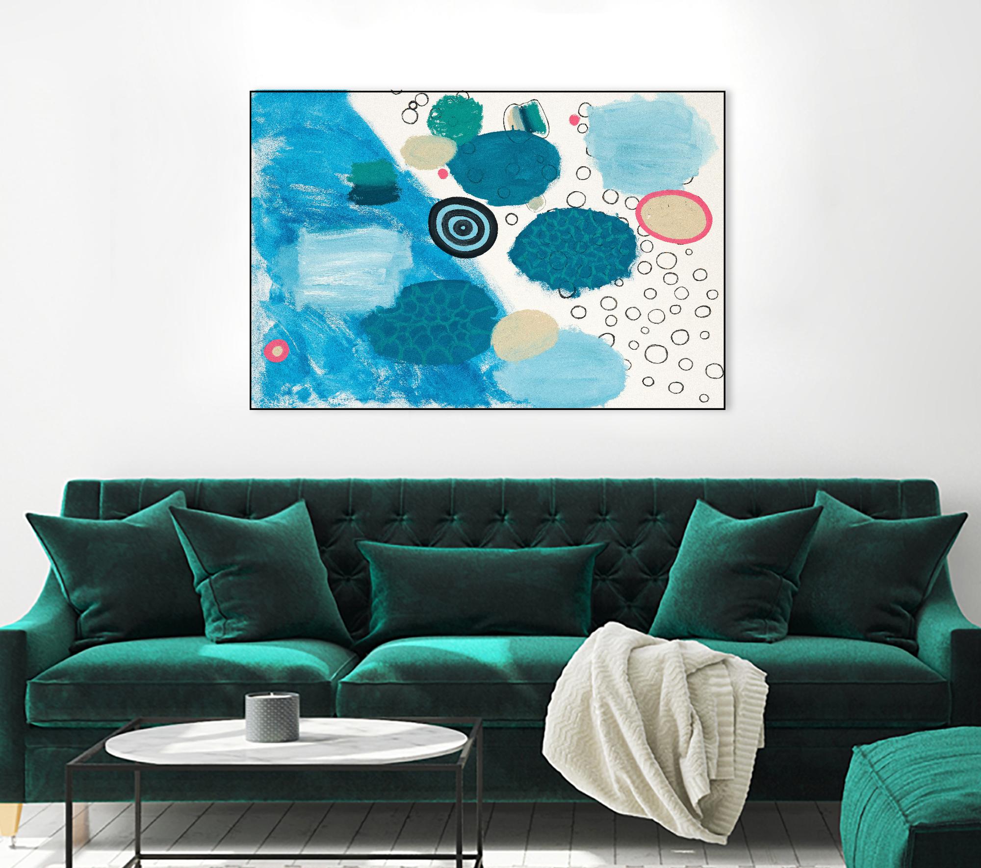 Aftermath by Maggie Kleinpeter on GIANT ART - multicolor abstracts; contemporary