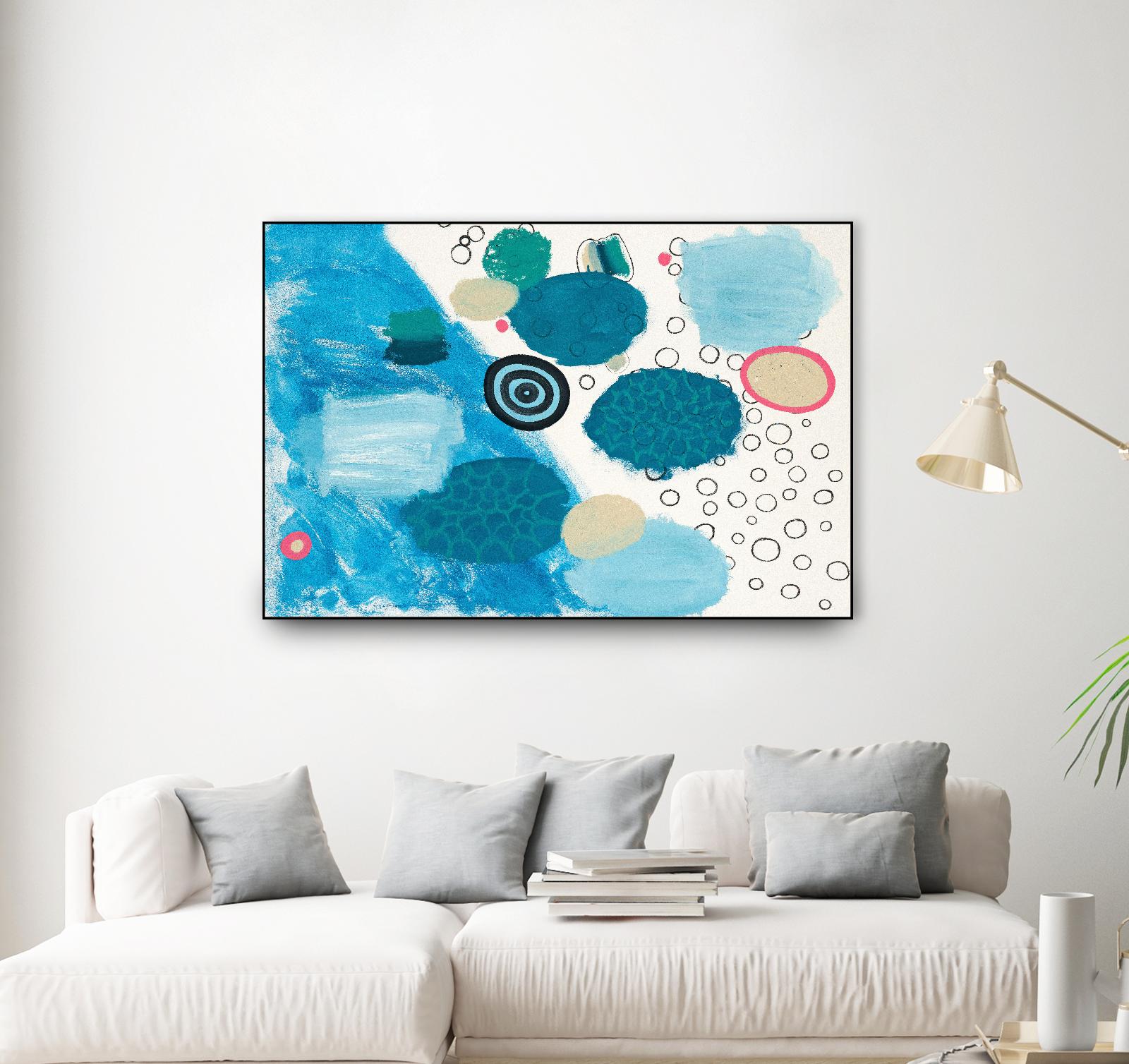 Aftermath by Maggie Kleinpeter on GIANT ART - multicolor abstracts; contemporary