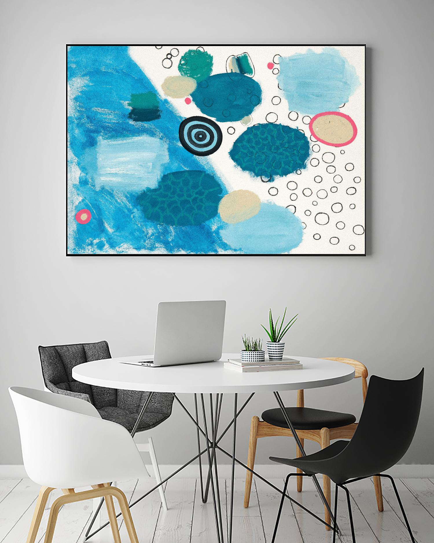 Aftermath by Maggie Kleinpeter on GIANT ART - multicolor abstracts; contemporary