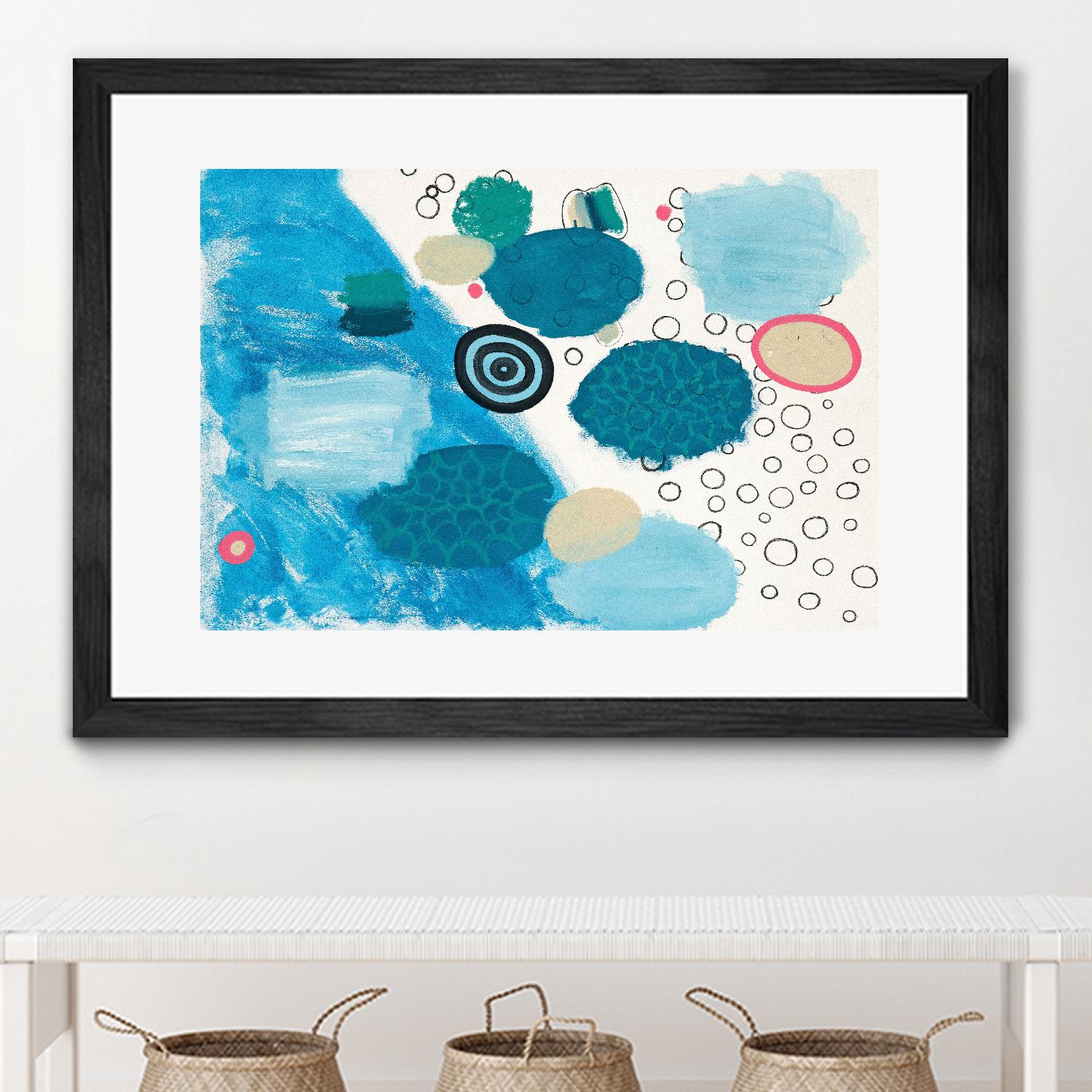 Aftermath by Maggie Kleinpeter on GIANT ART - multicolor abstracts; contemporary