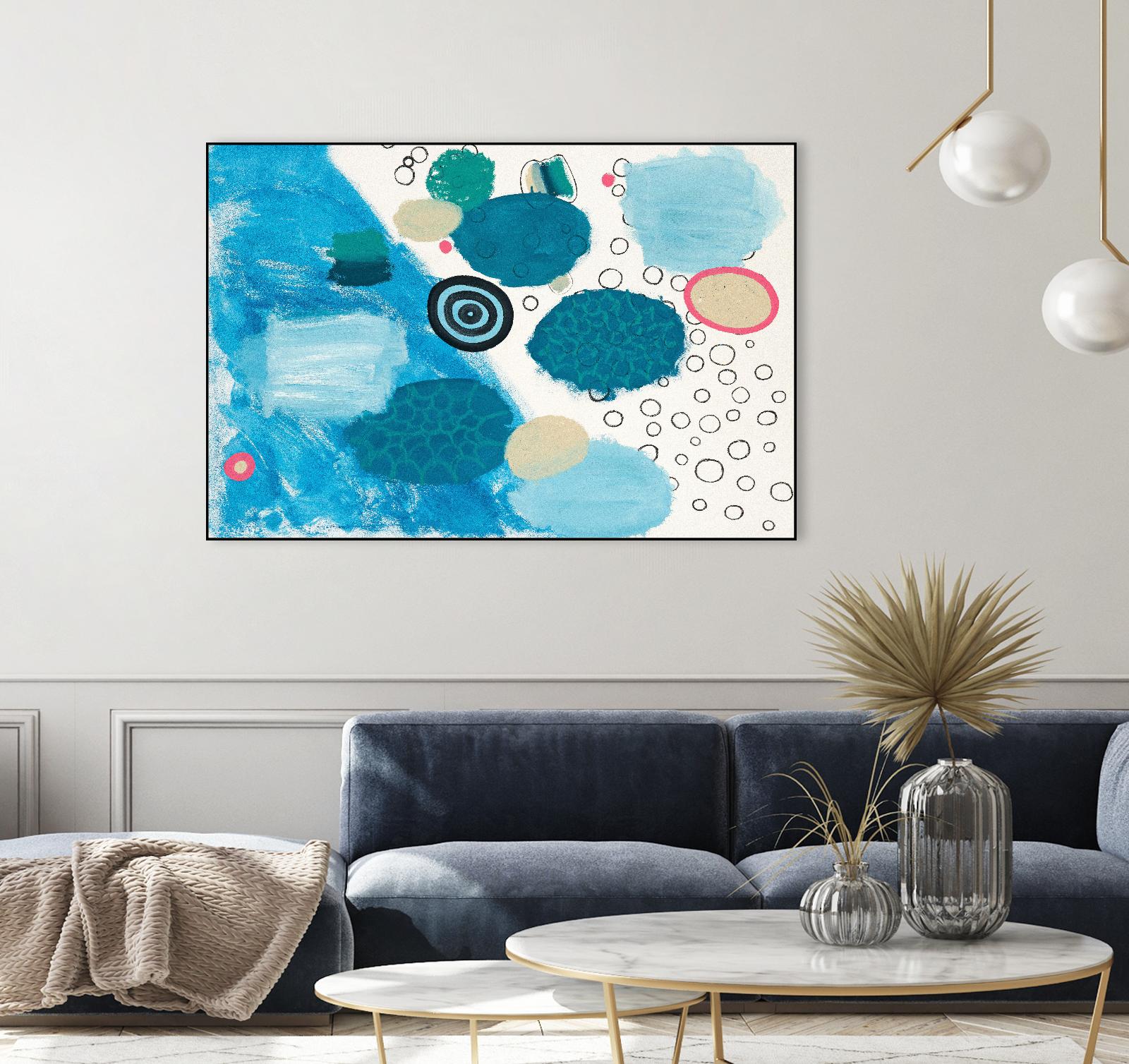 Aftermath by Maggie Kleinpeter on GIANT ART - multicolor abstracts; contemporary