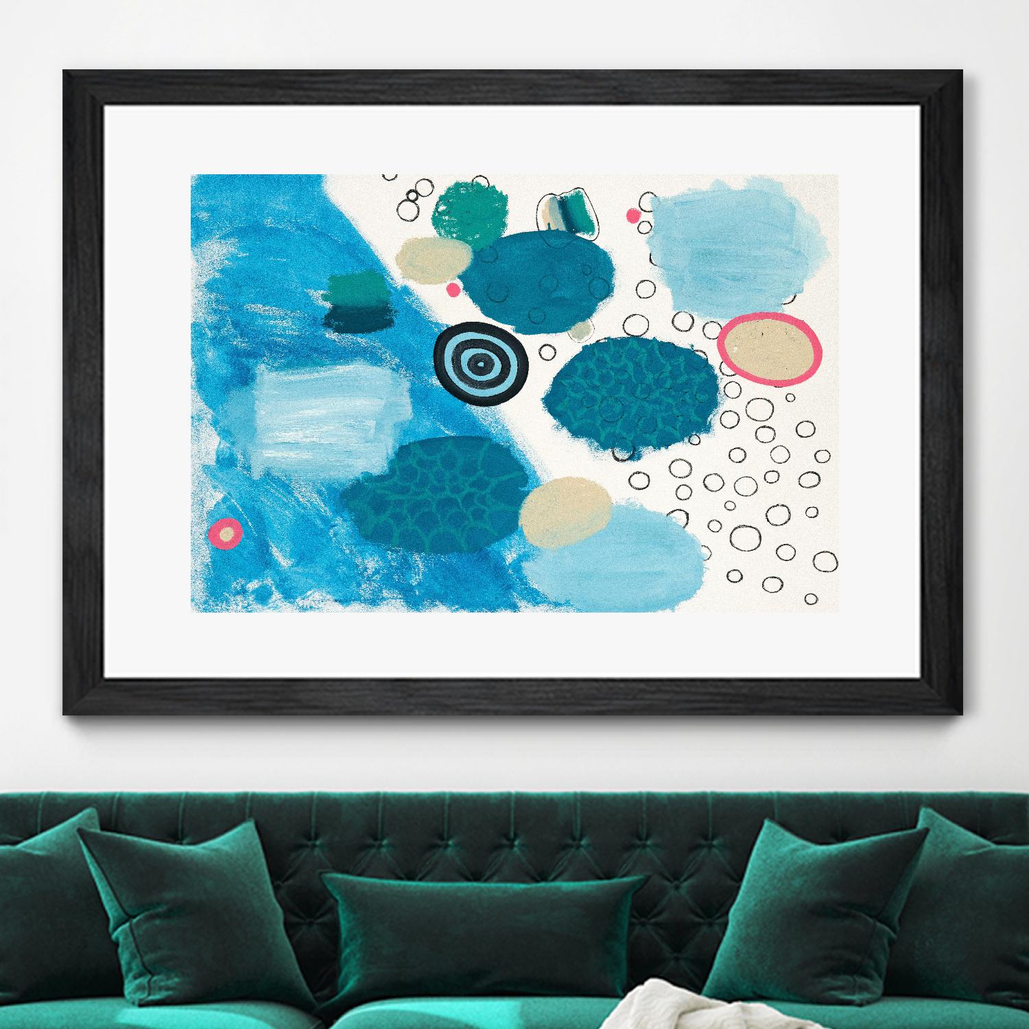 Aftermath by Maggie Kleinpeter on GIANT ART - multicolor abstracts; contemporary