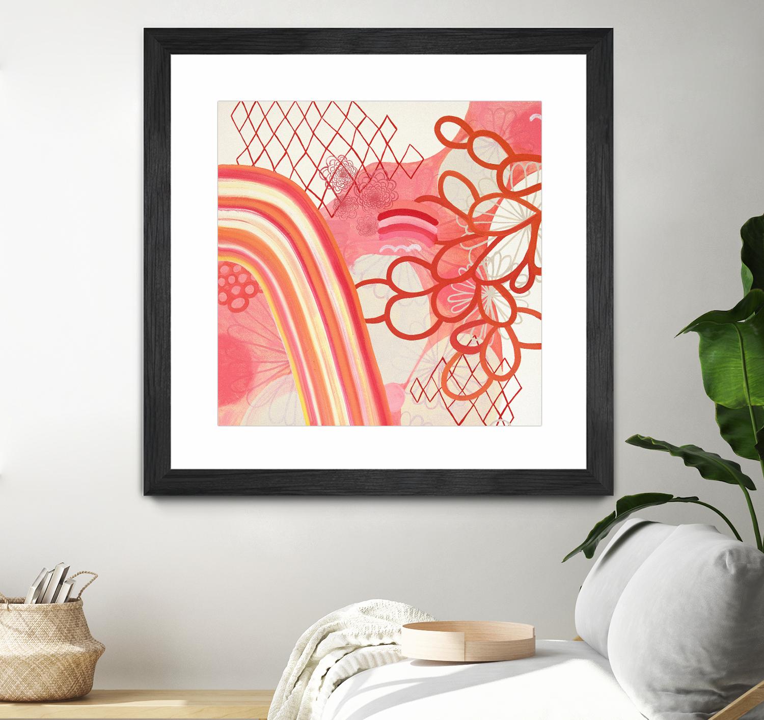 Cherry Fruitstripe Chain by Maggie Kleinpeter on GIANT ART - multicolor abstracts; contemporary