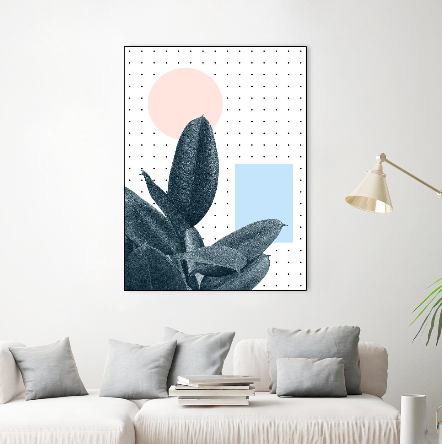 Won’t Waste Another Day by Hanna Kastl-Lungberg on GIANT ART - multicolor floral/still life; contemporary