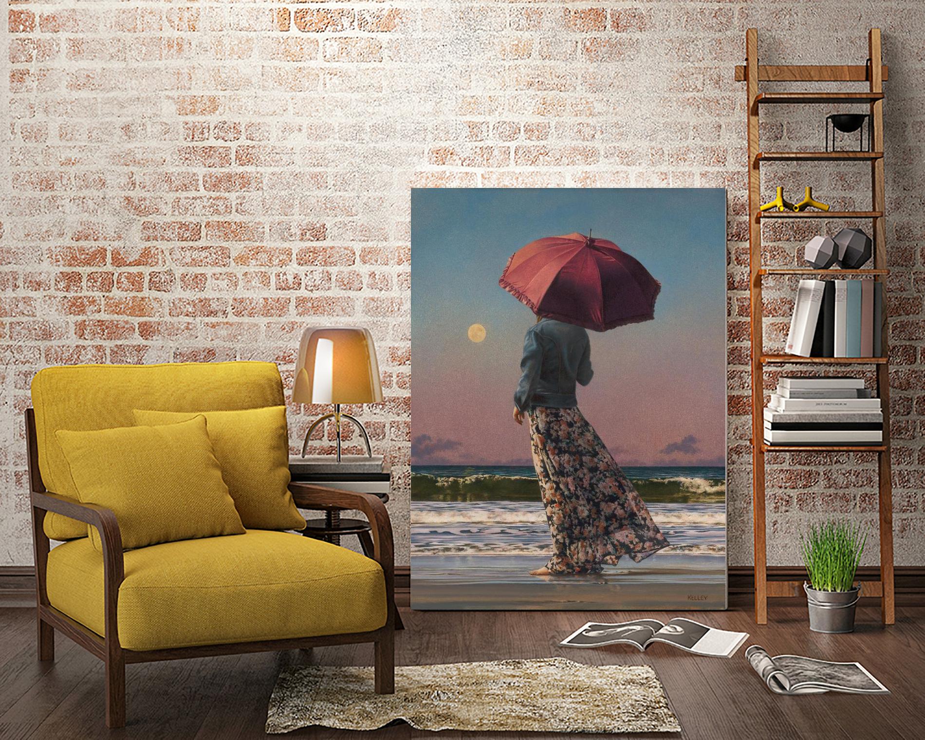 Romancing The Moon by Paul Kelley on GIANT ART - multicolor figurative