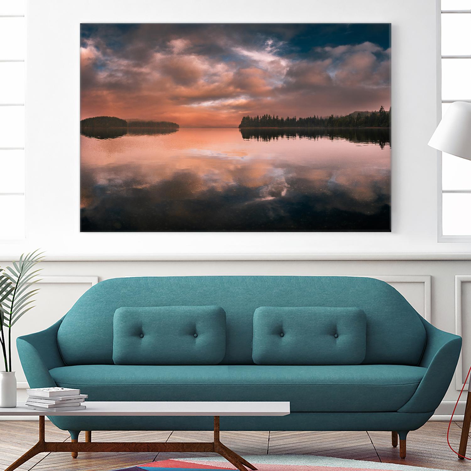 Western Sunset by Vladimir Kostka on GIANT ART - multicolor photography; landscapes