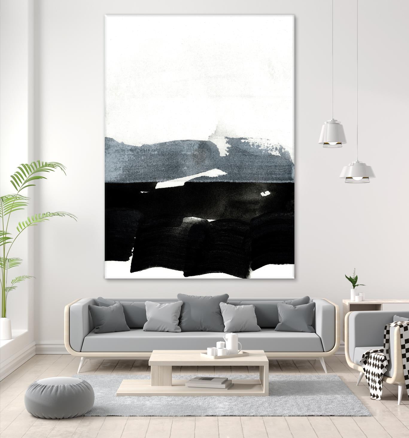 BW 02 by Iris Lehnhardt on GIANT ART - multicolor abstracts; contemporary