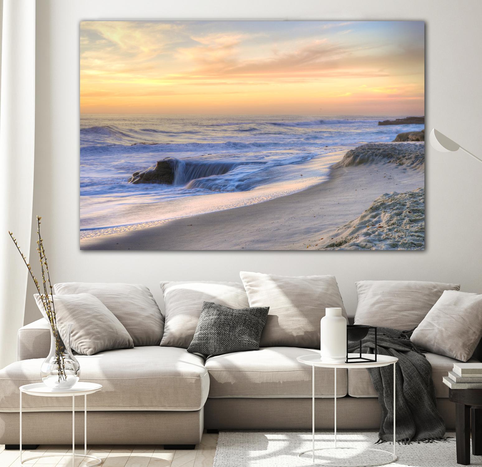 La Jolla Sunset by Dean Mayo on GIANT ART - multicolor photography; landscapes; coastal