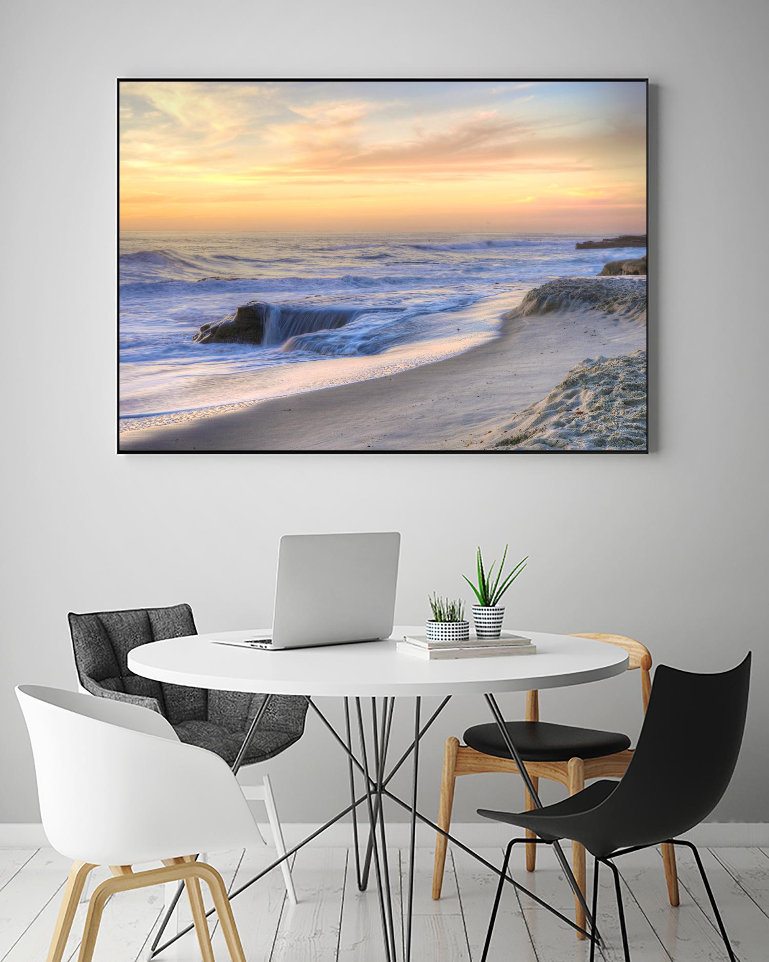 La Jolla Sunset by Dean Mayo on GIANT ART - multicolor photography; landscapes; coastal