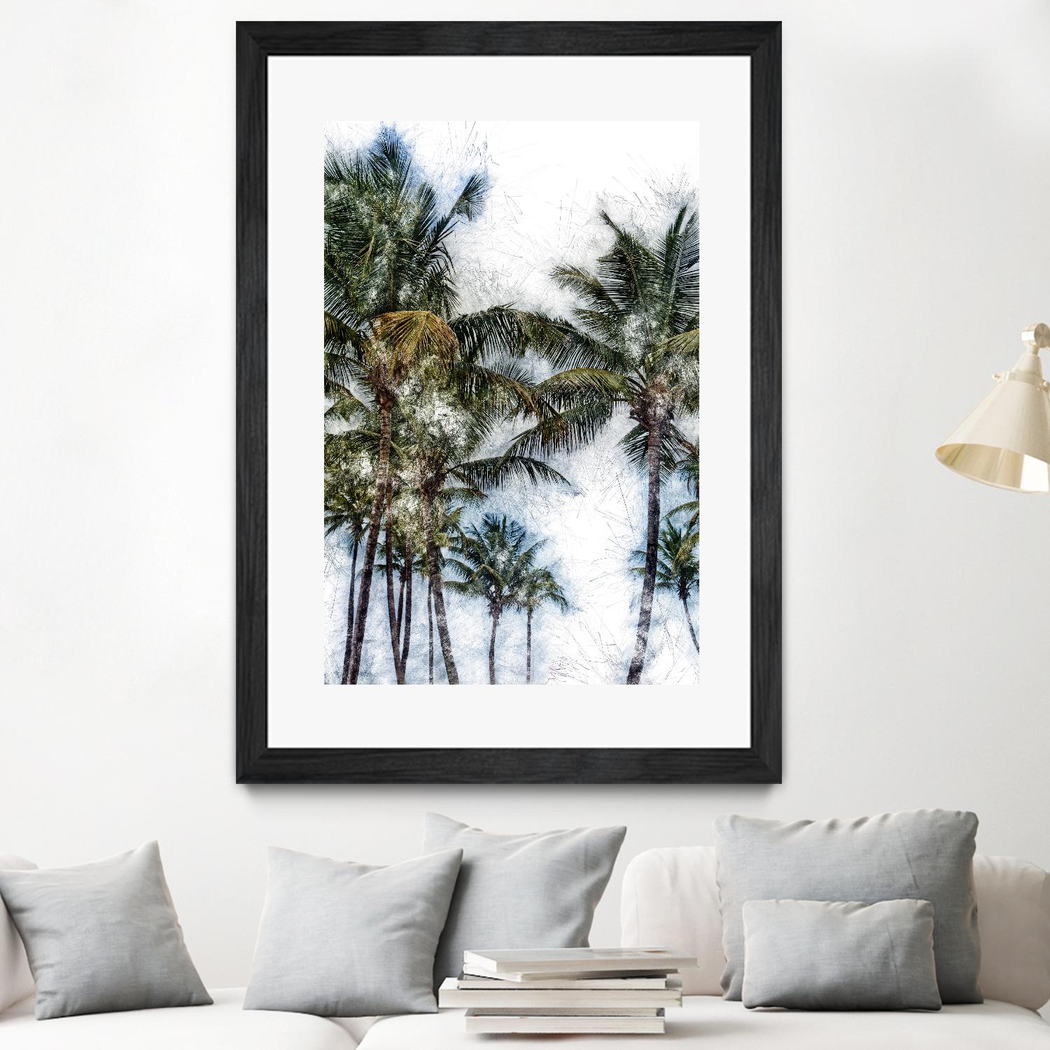 Dorado Palms 2 by Golie Miamee on GIANT ART - multicolor photography; landscapes