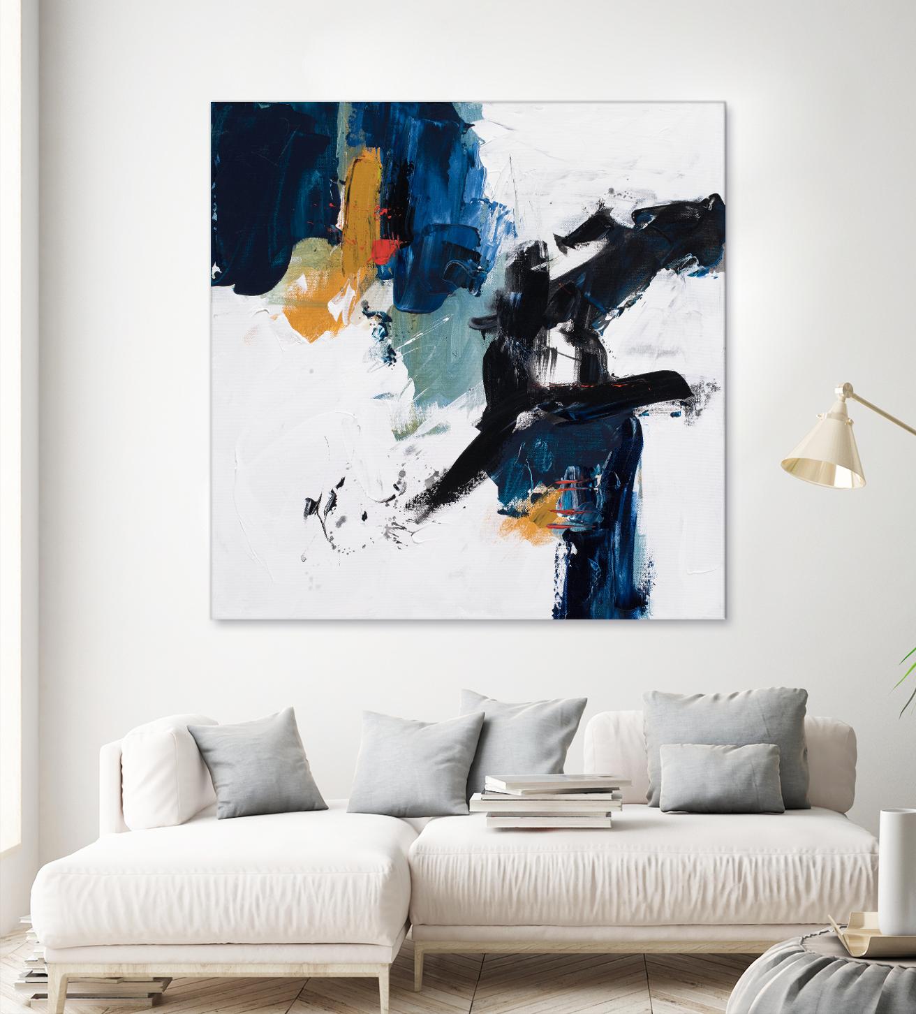 Go Big, Go Home by Suzanne McCourt on GIANT ART - abstracts abstracts