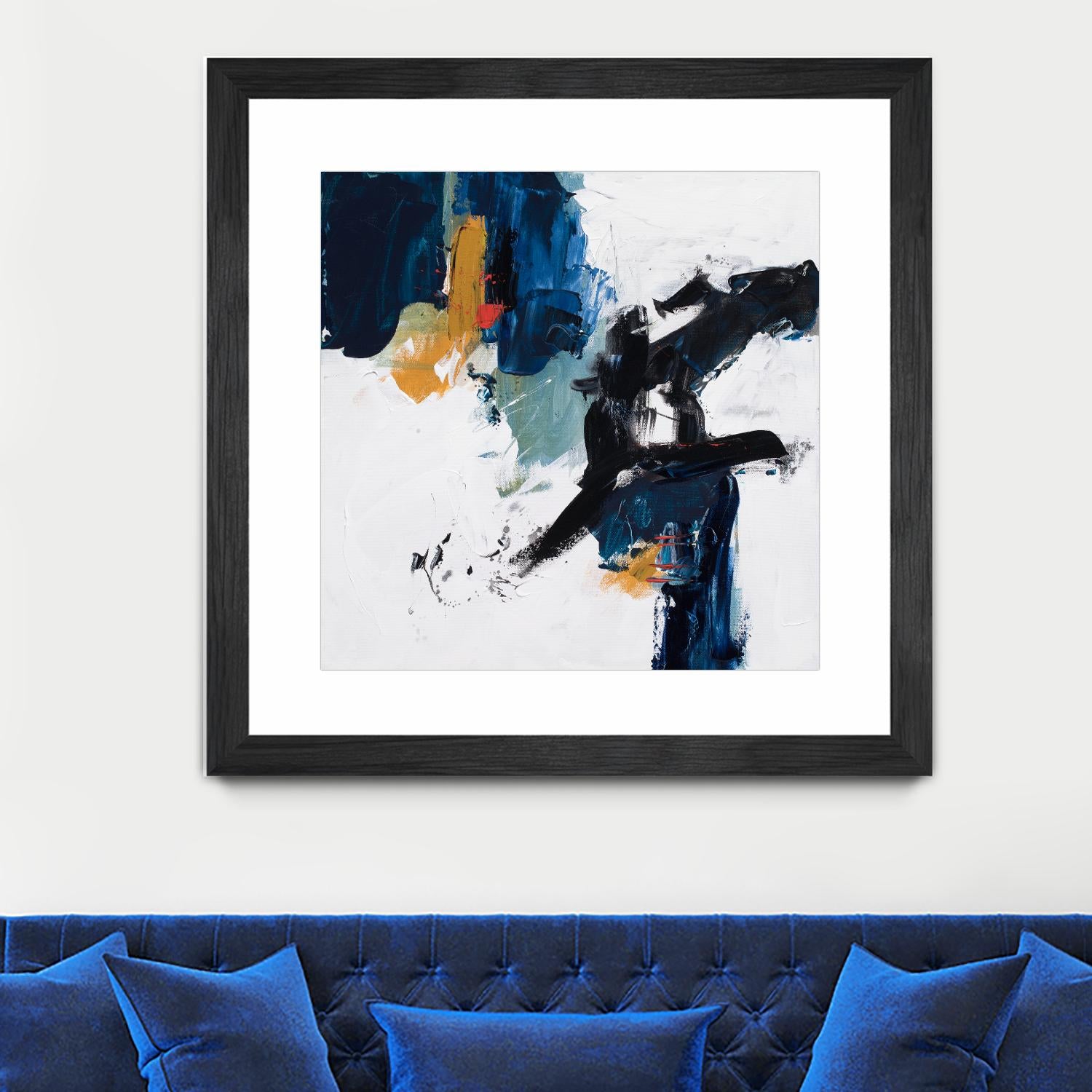 Go Big, Go Home by Suzanne McCourt on GIANT ART - abstracts abstracts