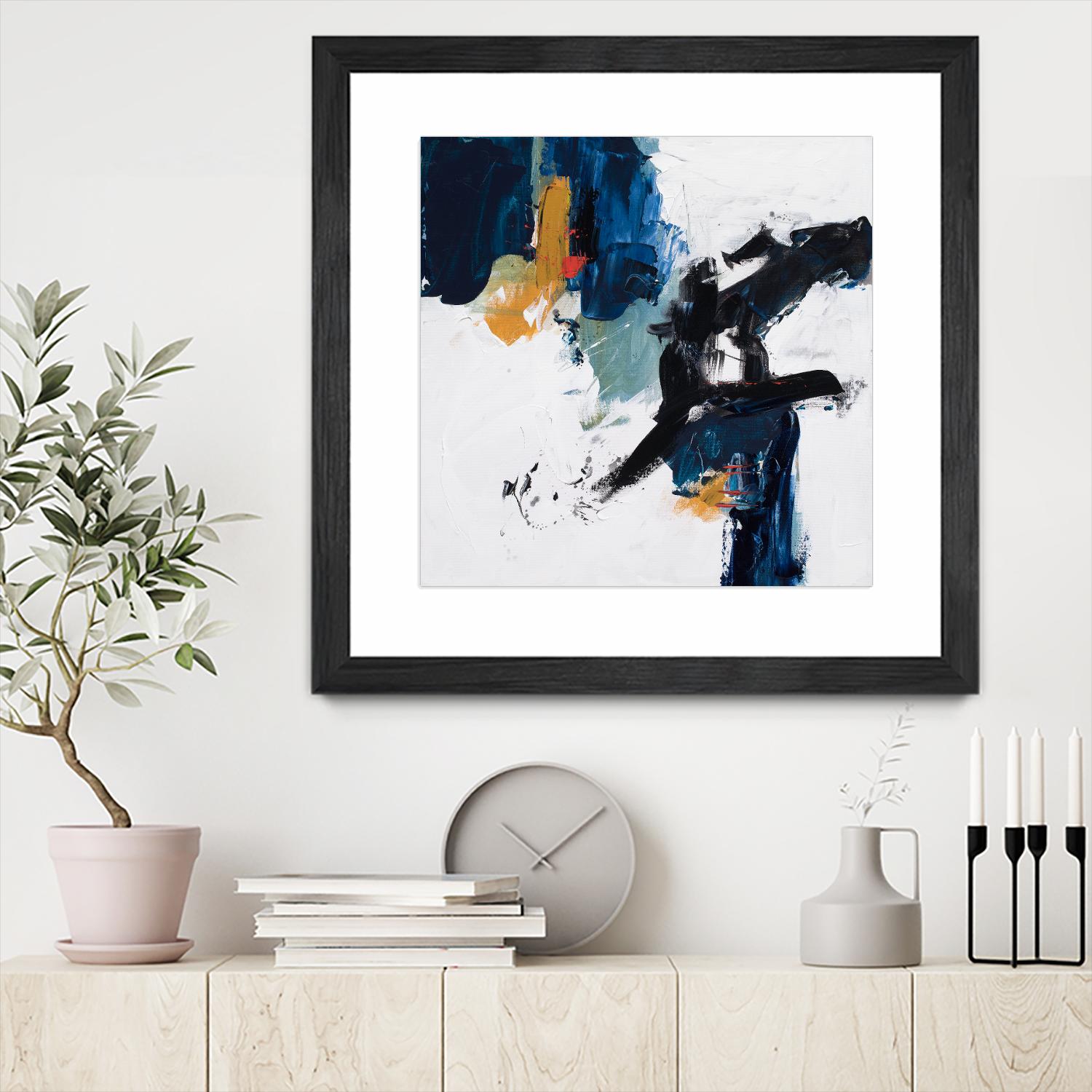 Go Big, Go Home by Suzanne McCourt on GIANT ART - abstracts abstracts