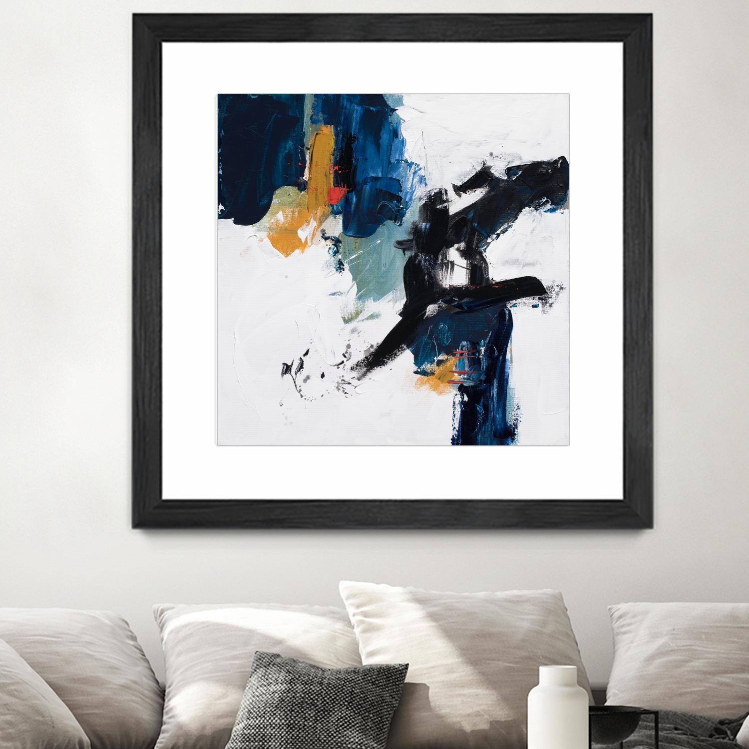 Go Big, Go Home by Suzanne McCourt on GIANT ART - abstracts abstracts