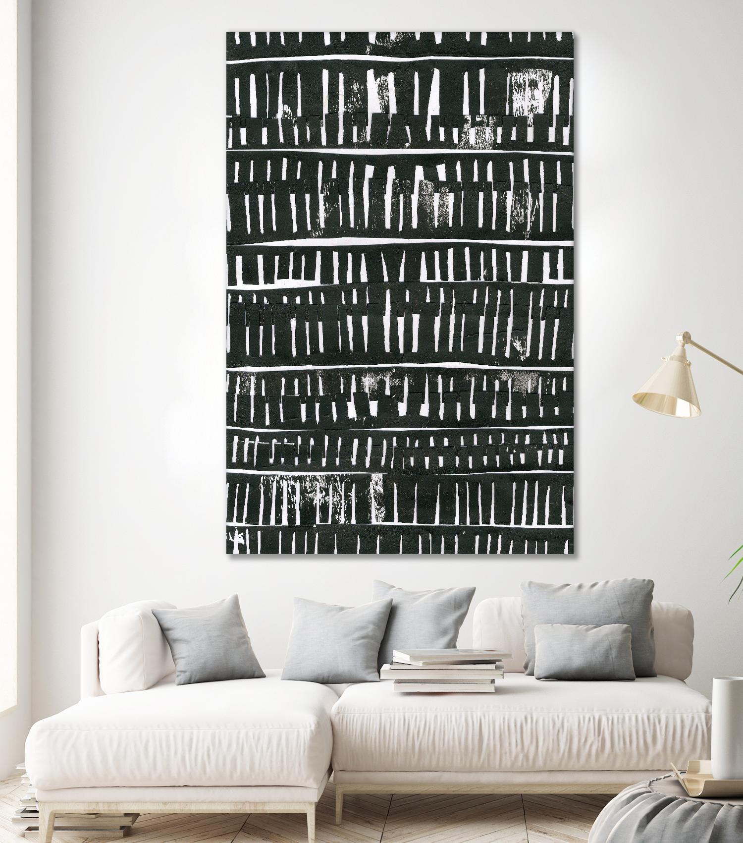 Black Collage by Morioke on GIANT ART - black,white abstracts, contemporary
