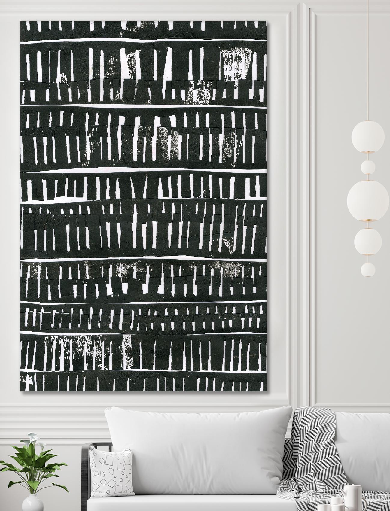 Black Collage by Morioke on GIANT ART - black,white abstracts, contemporary