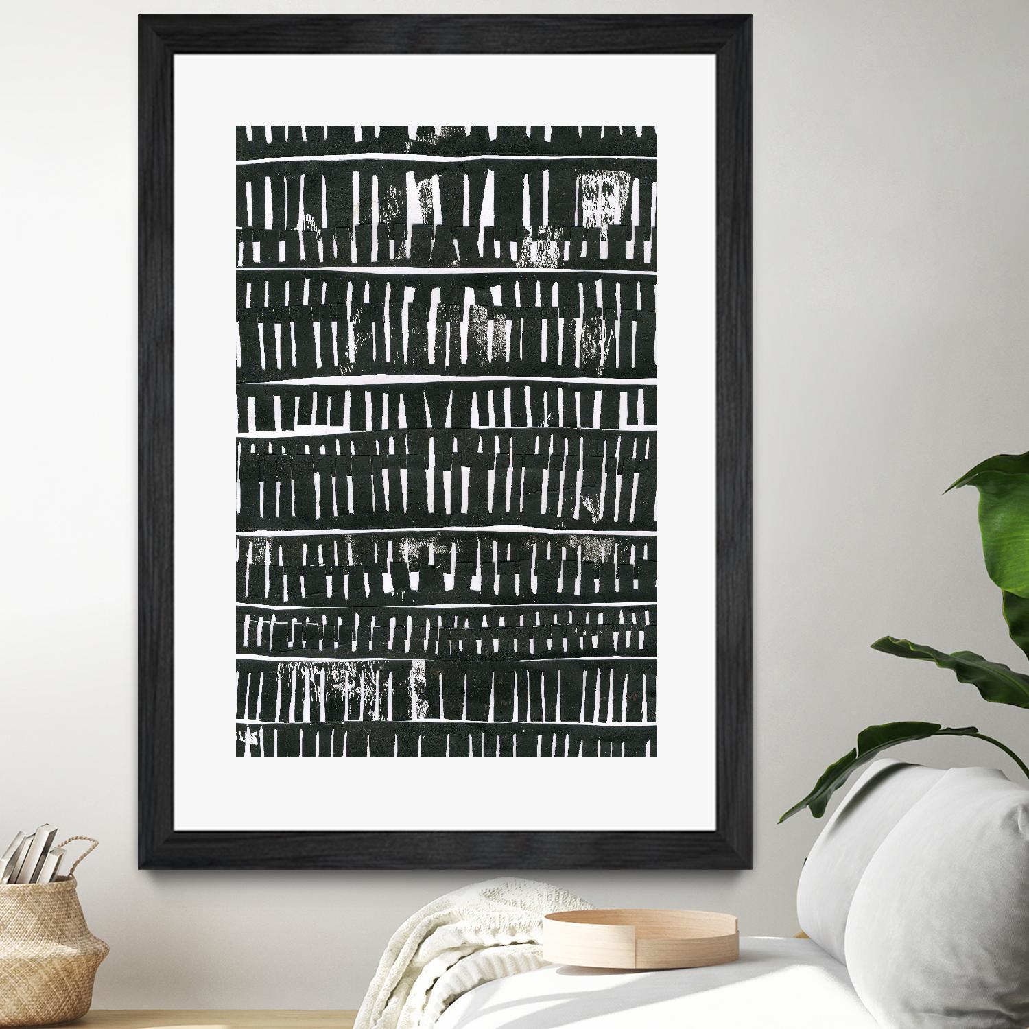 Black Collage by Morioke on GIANT ART - black,white abstracts, contemporary