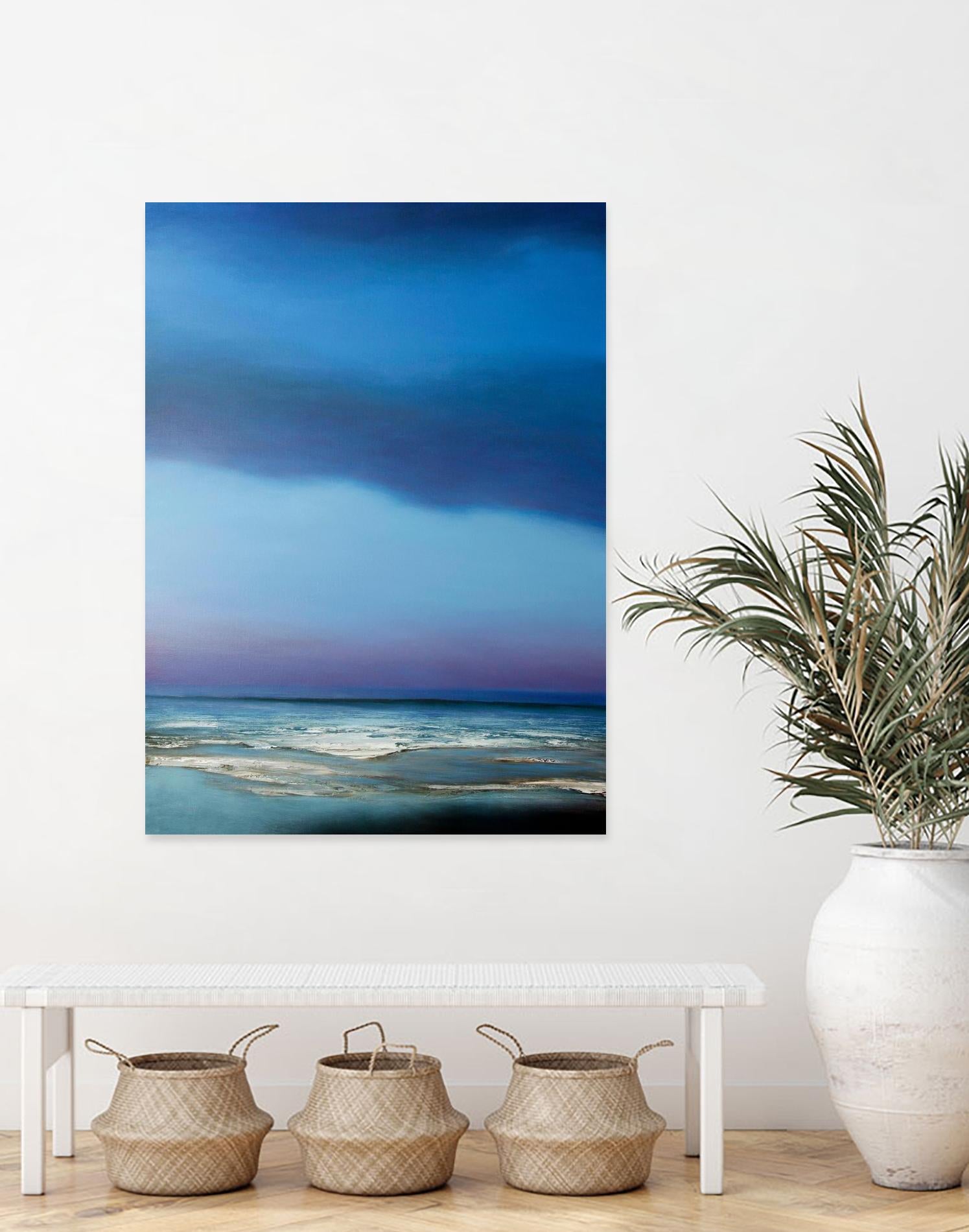 Blue Symphony by Michael Mote on GIANT ART - blue coastal, landscapes, beaches, ocean