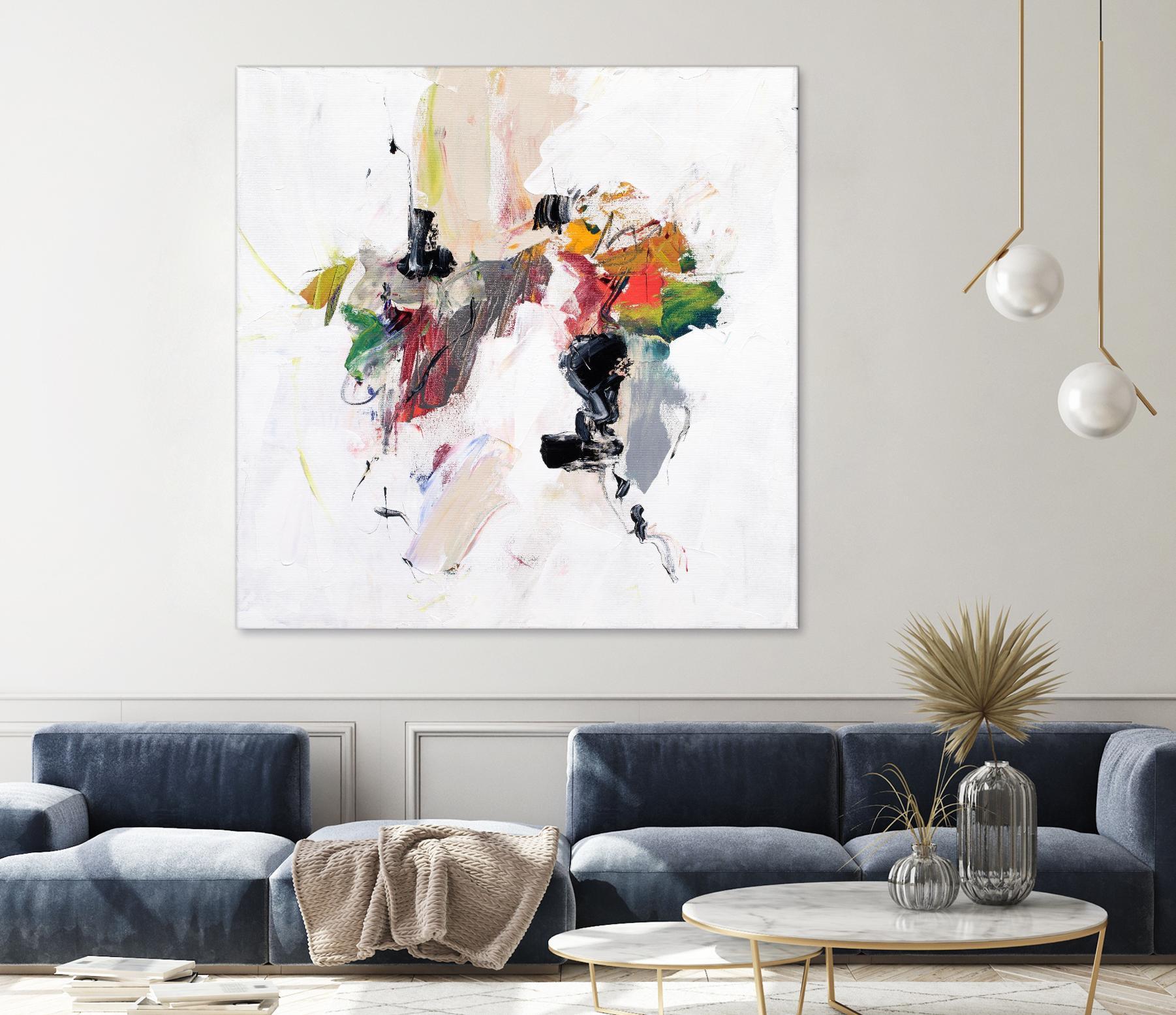 Go for It by Suzanne McCourt on GIANT ART - multi abstracts, contemporary