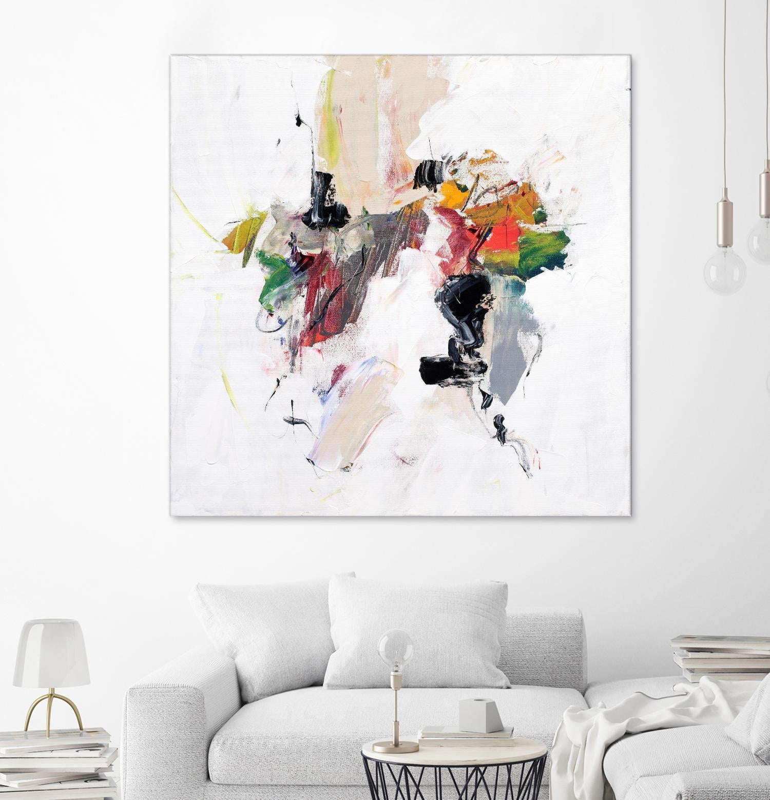 Go for It by Suzanne McCourt on GIANT ART - multi abstracts, contemporary