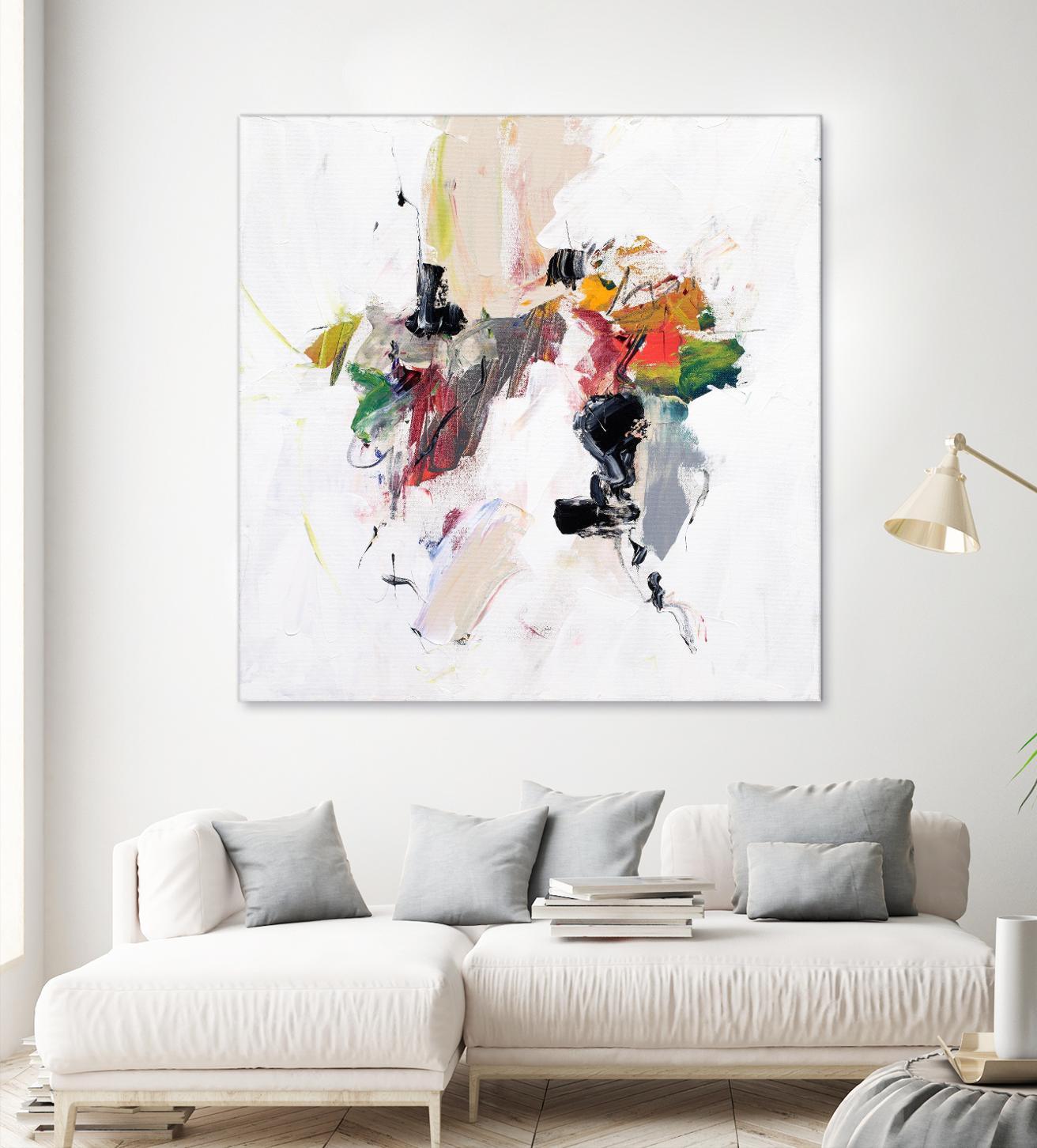 Go for It by Suzanne McCourt on GIANT ART - multi abstracts, contemporary