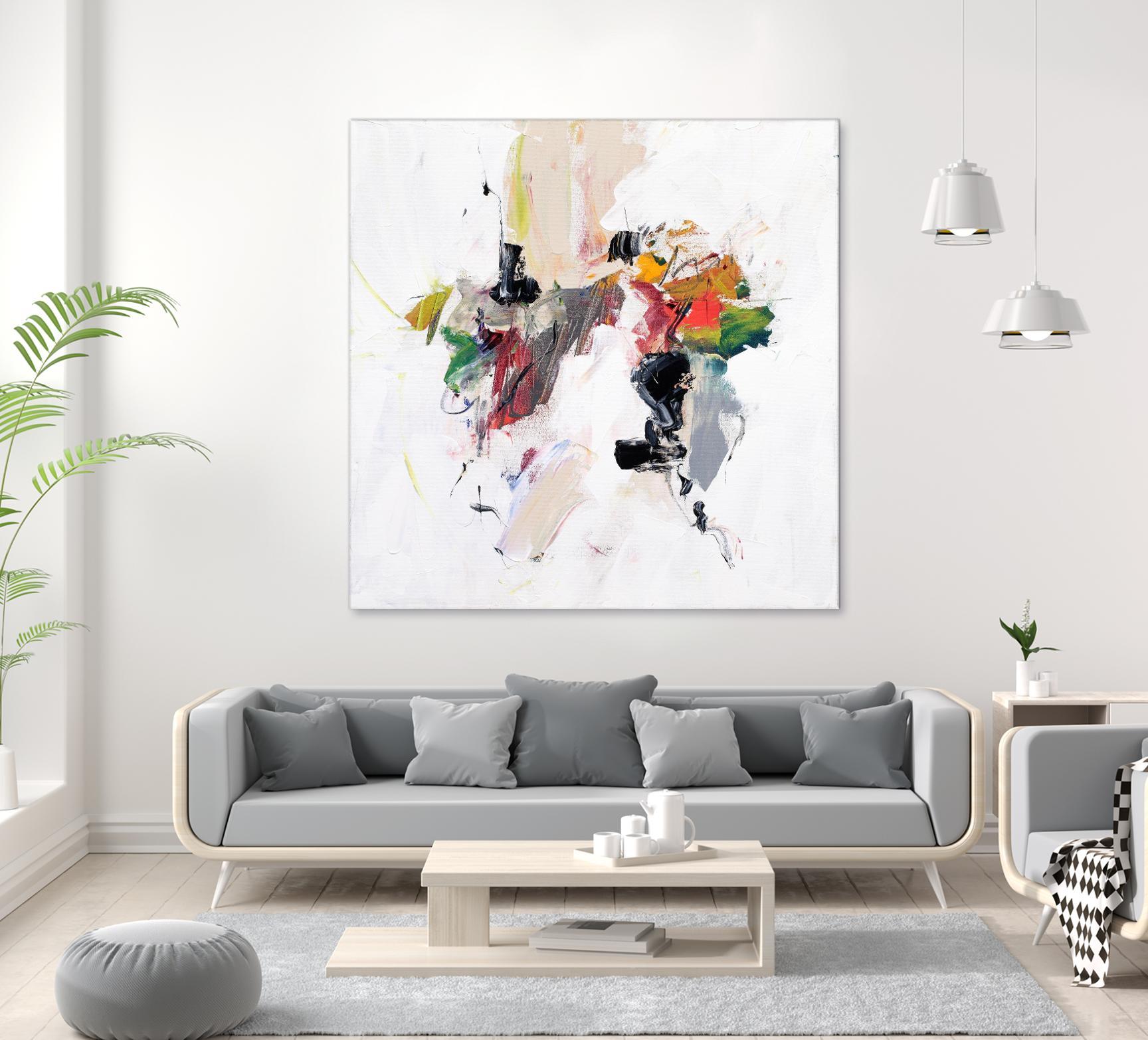 Go for It by Suzanne McCourt on GIANT ART - multi abstracts, contemporary