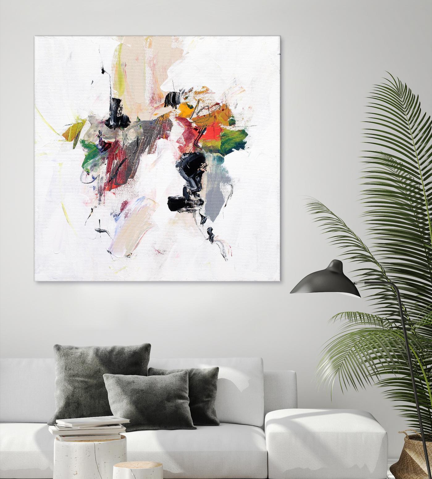 Go for It by Suzanne McCourt on GIANT ART - multi abstracts, contemporary