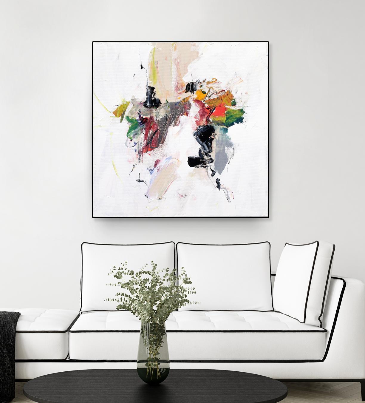 Go for It by Suzanne McCourt on GIANT ART - multi abstracts, contemporary