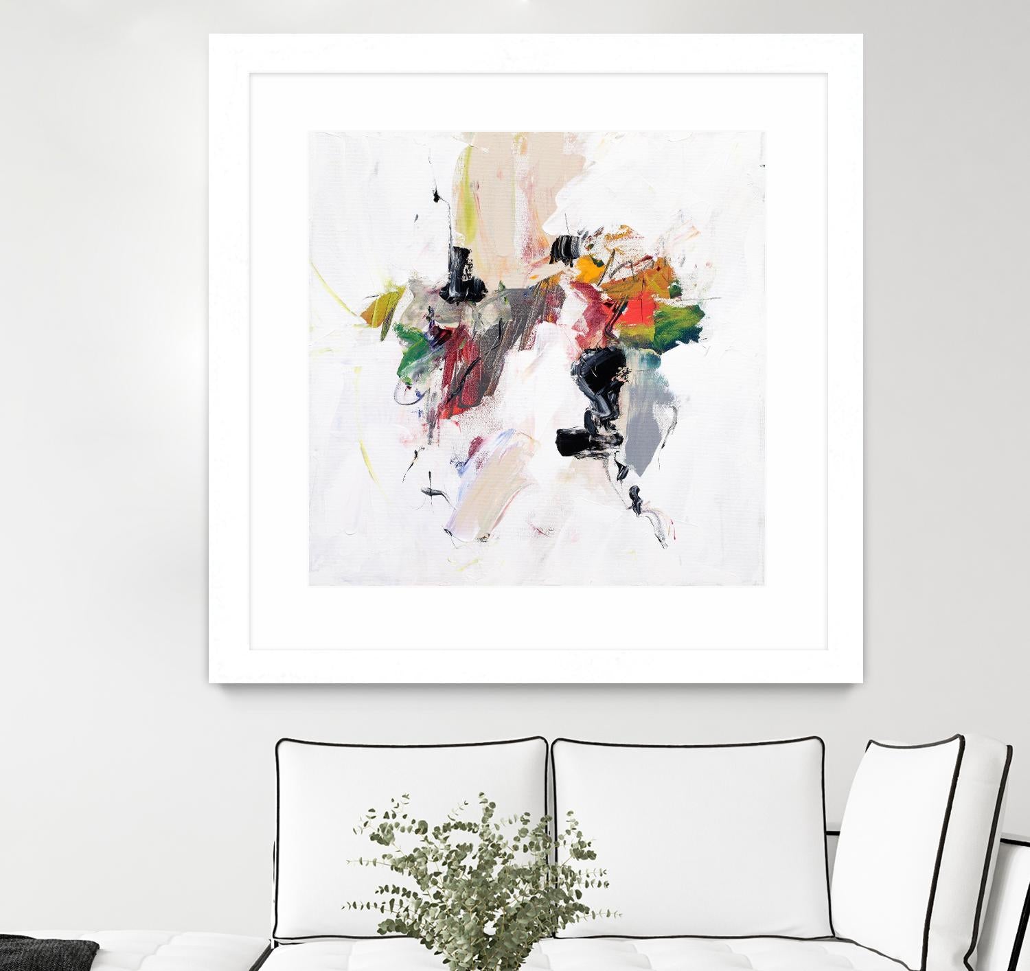 Go for It by Suzanne McCourt on GIANT ART - multi abstracts, contemporary