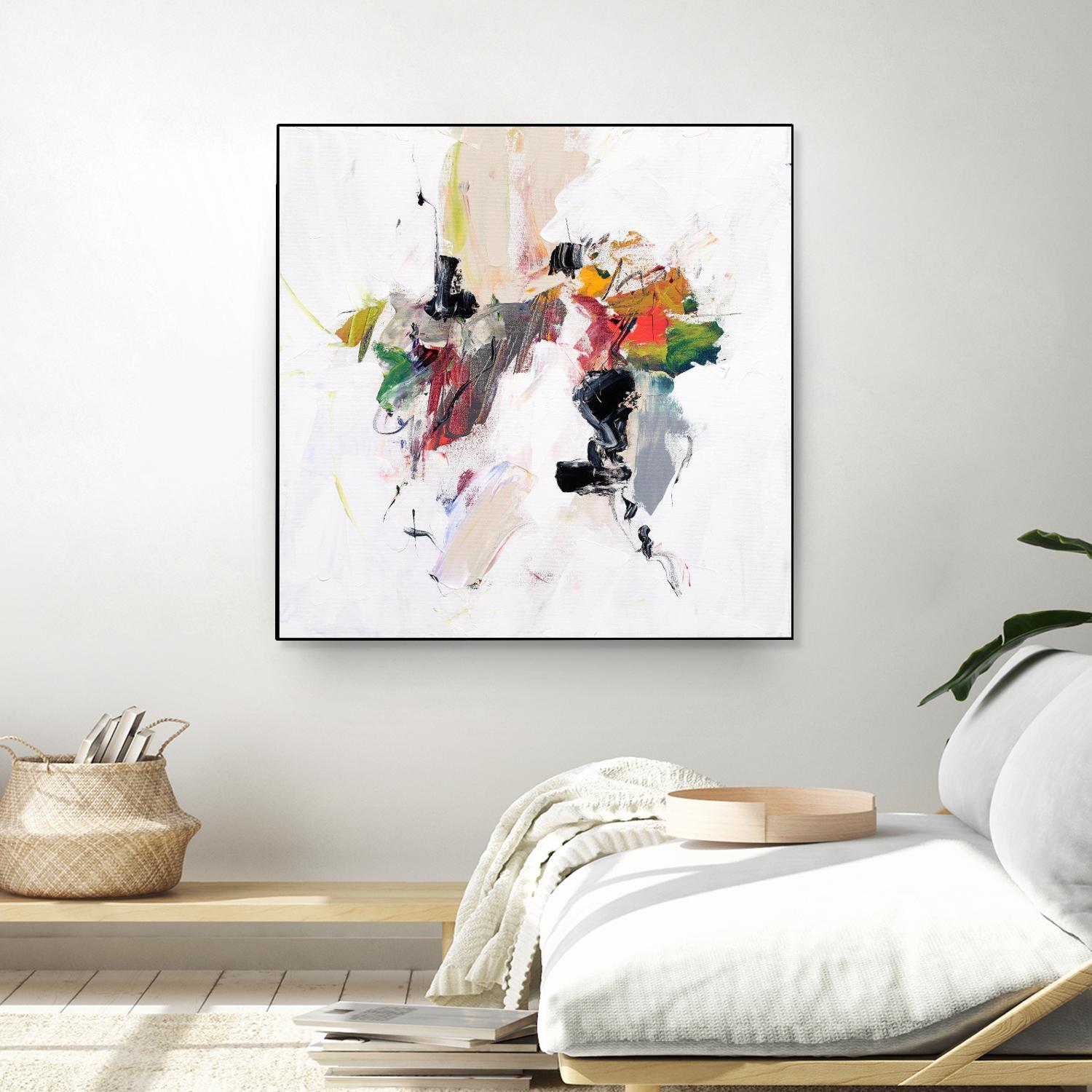 Go for It by Suzanne McCourt on GIANT ART - multi abstracts, contemporary