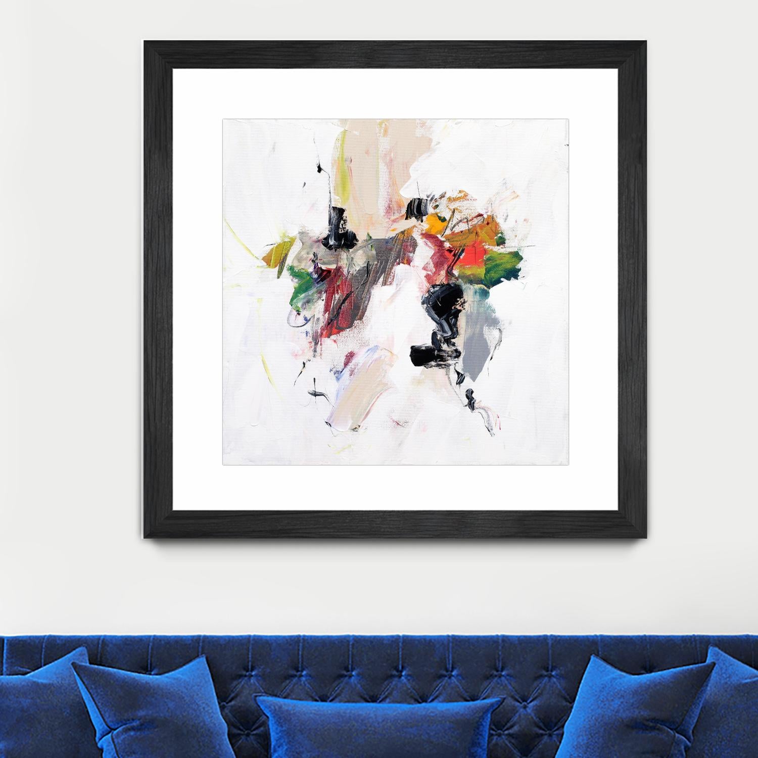 Go for It by Suzanne McCourt on GIANT ART - multi abstracts, contemporary