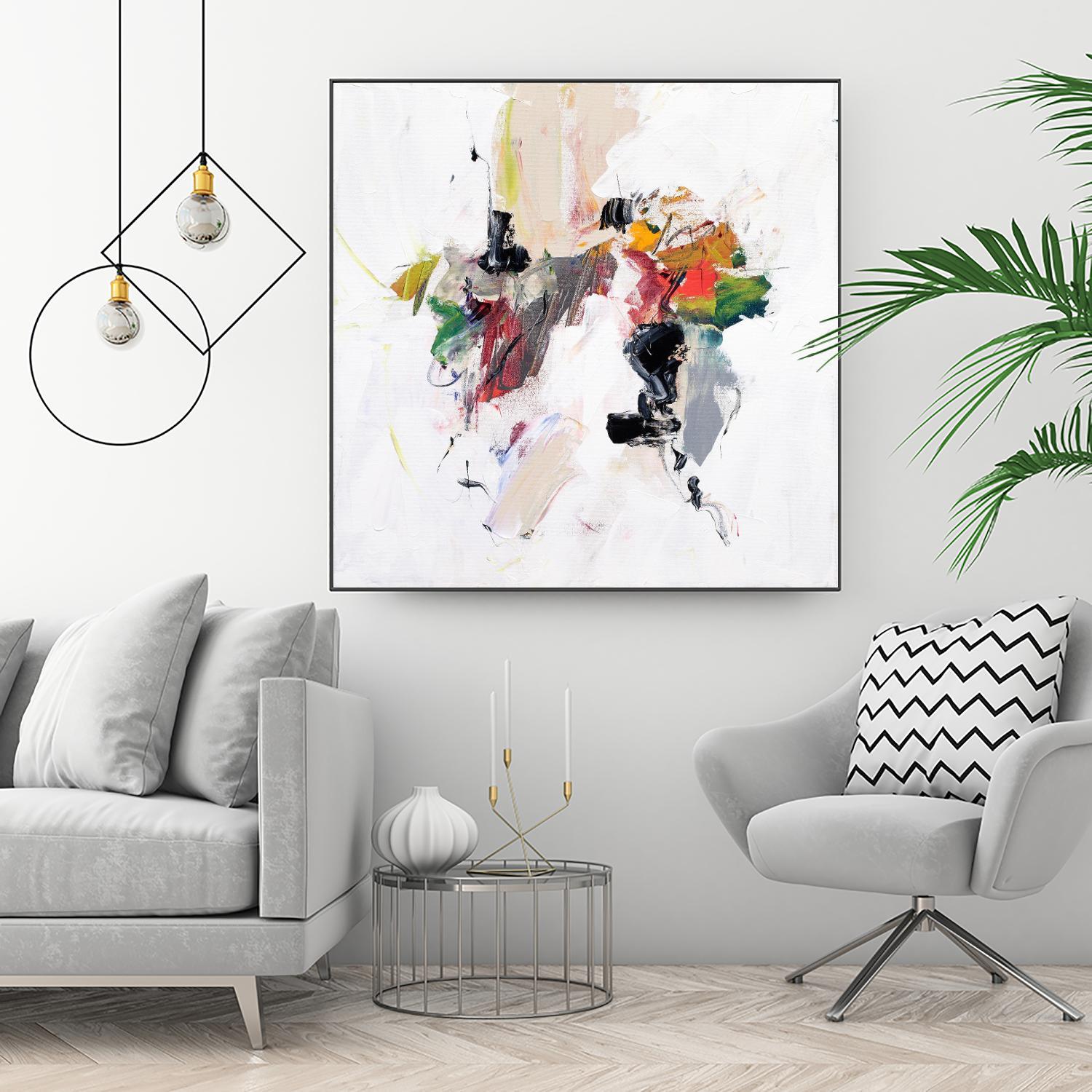 Go for It by Suzanne McCourt on GIANT ART - multi abstracts, contemporary