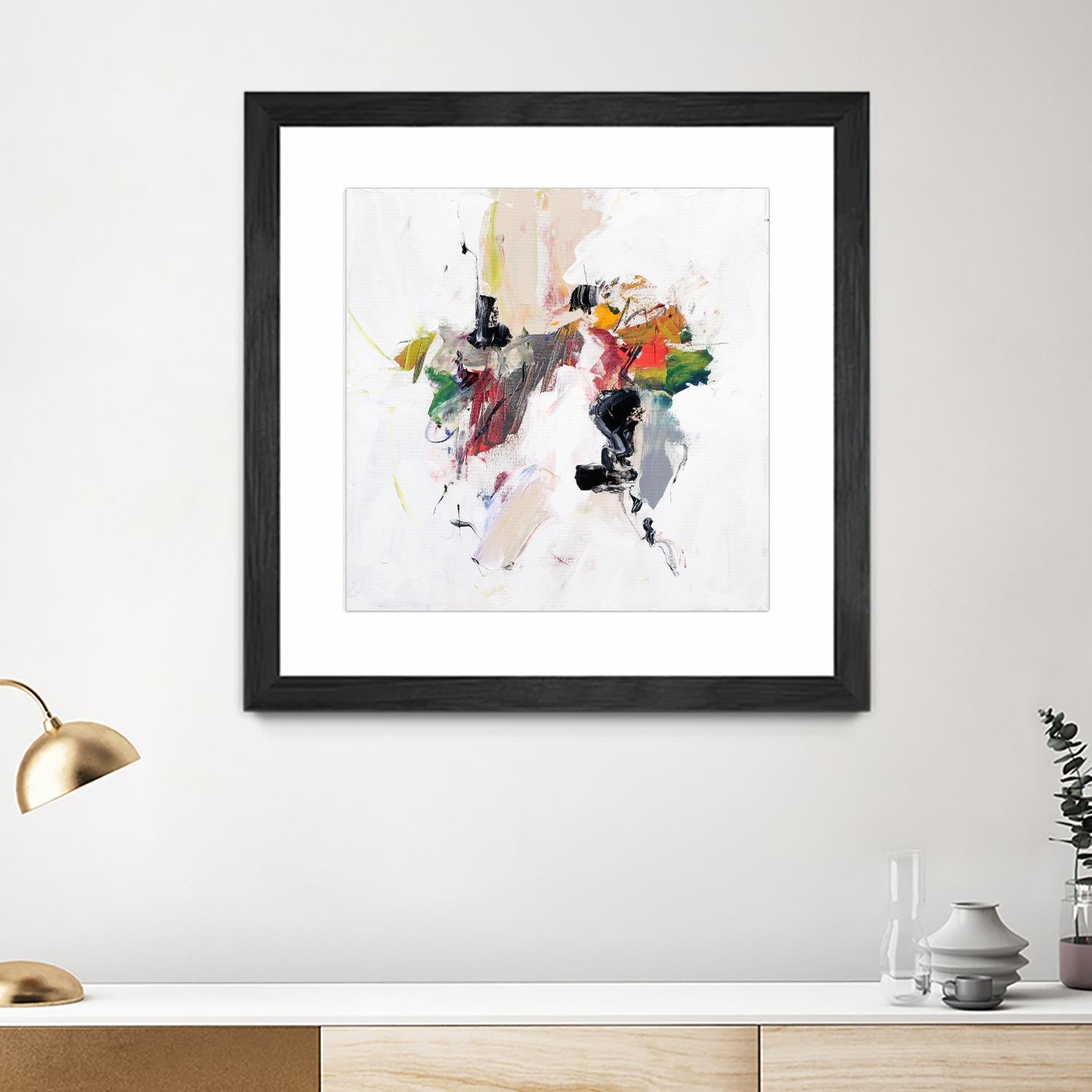 Go for It by Suzanne McCourt on GIANT ART - multi abstracts, contemporary